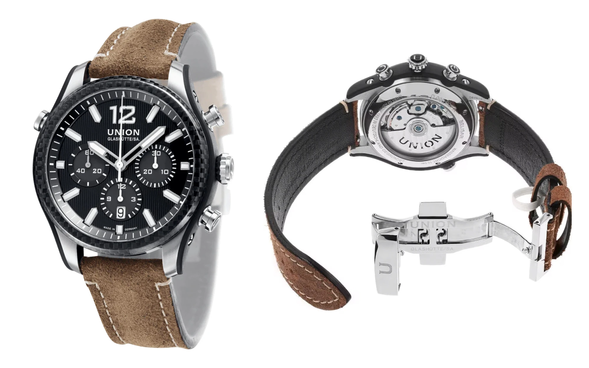 Union glashuette belisar chronograph sport 2 3