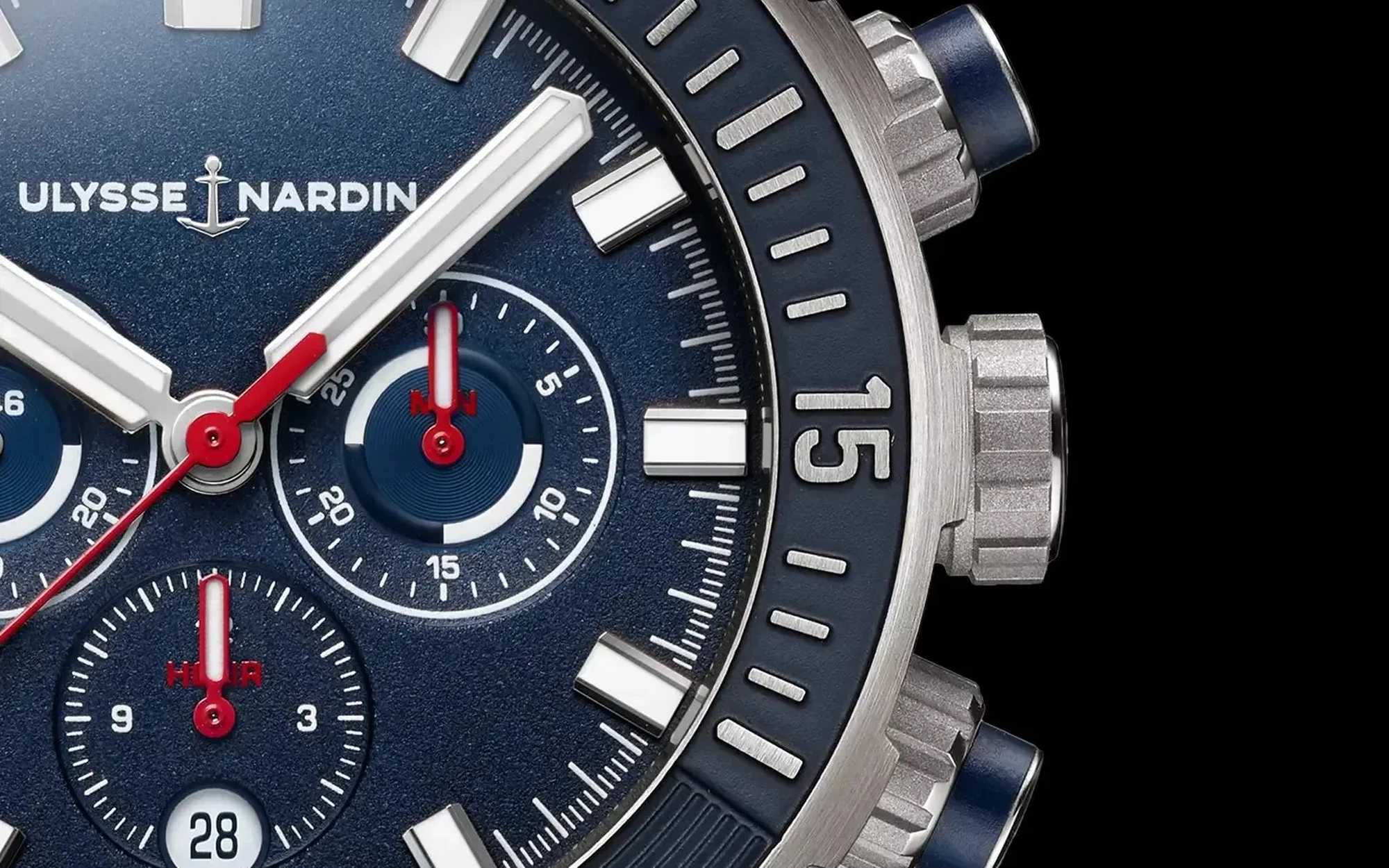 Ulysse nardin diver chronograph 1