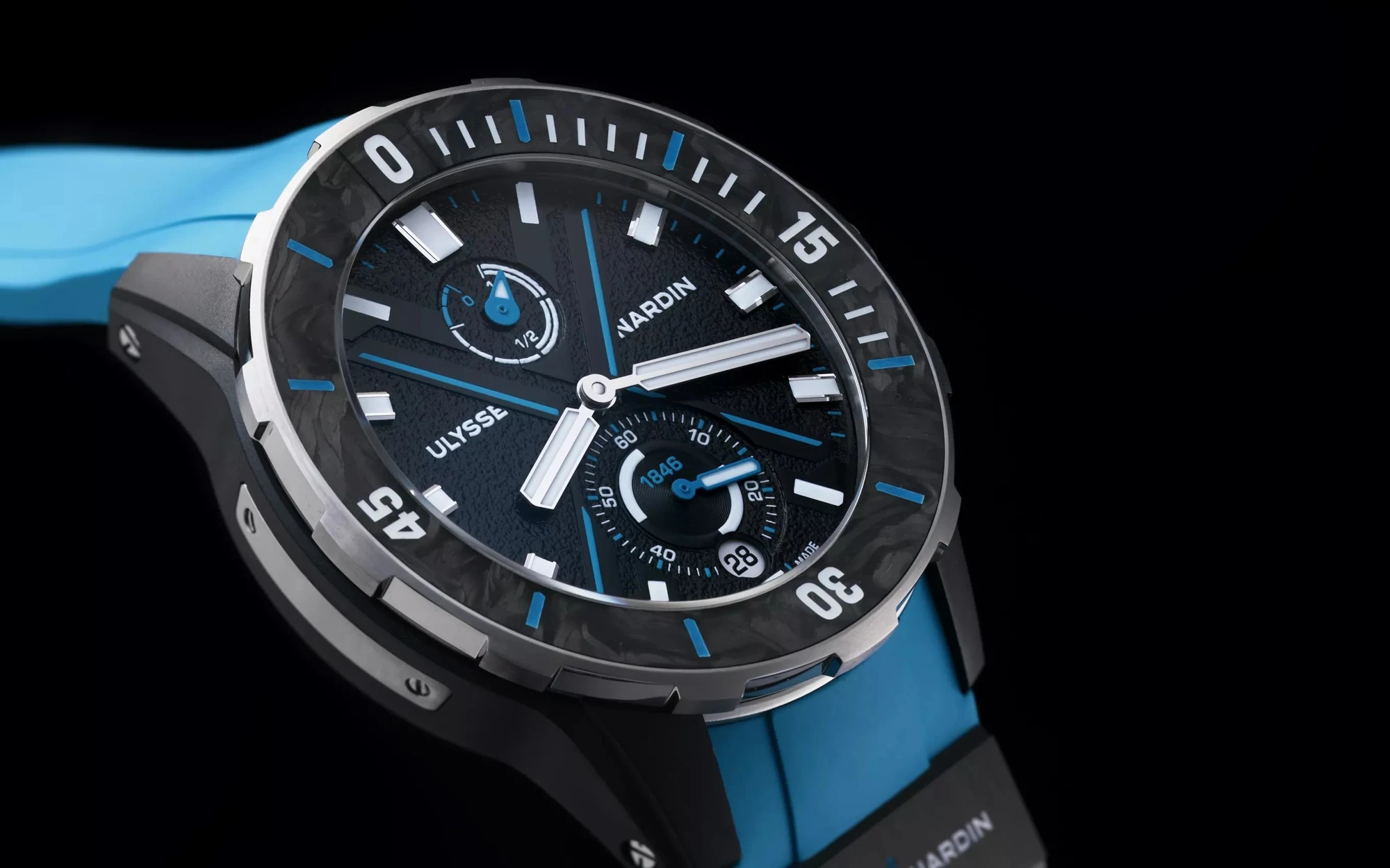 Ulysse nardin diver net azure 1 2
