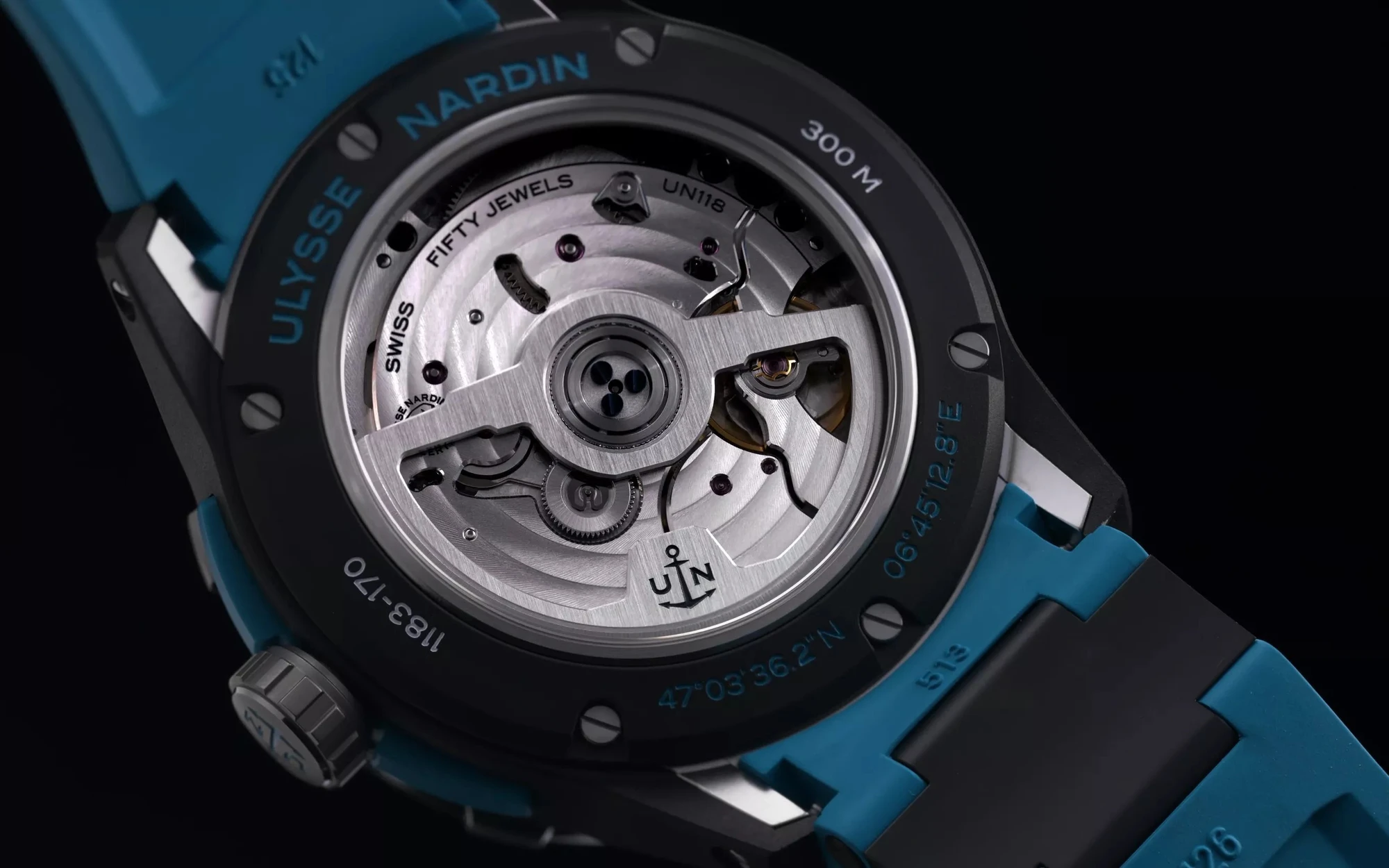 Ulysse nardin diver net azure 3 1