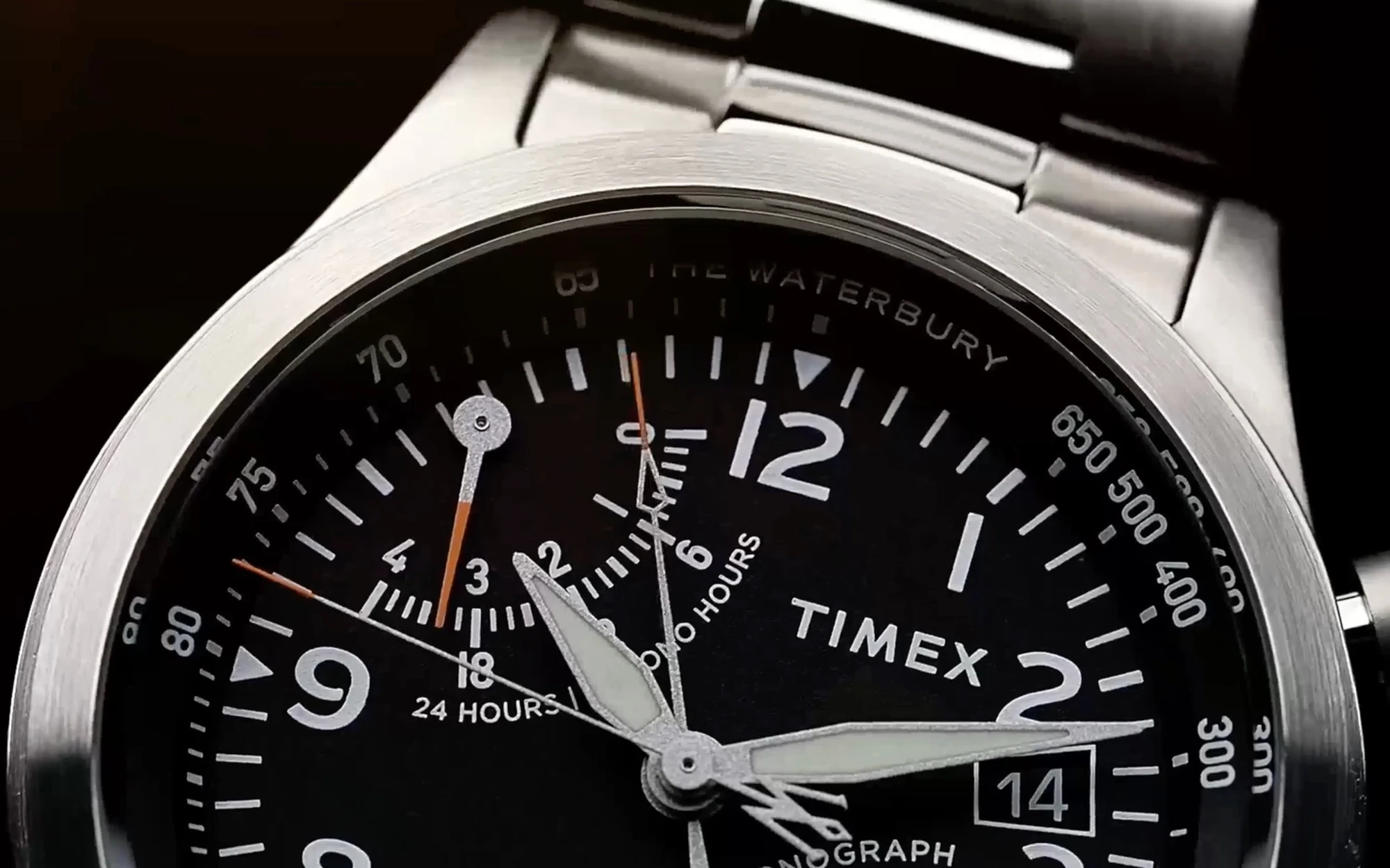 Timex waterbury traditional fly back chronograph 6