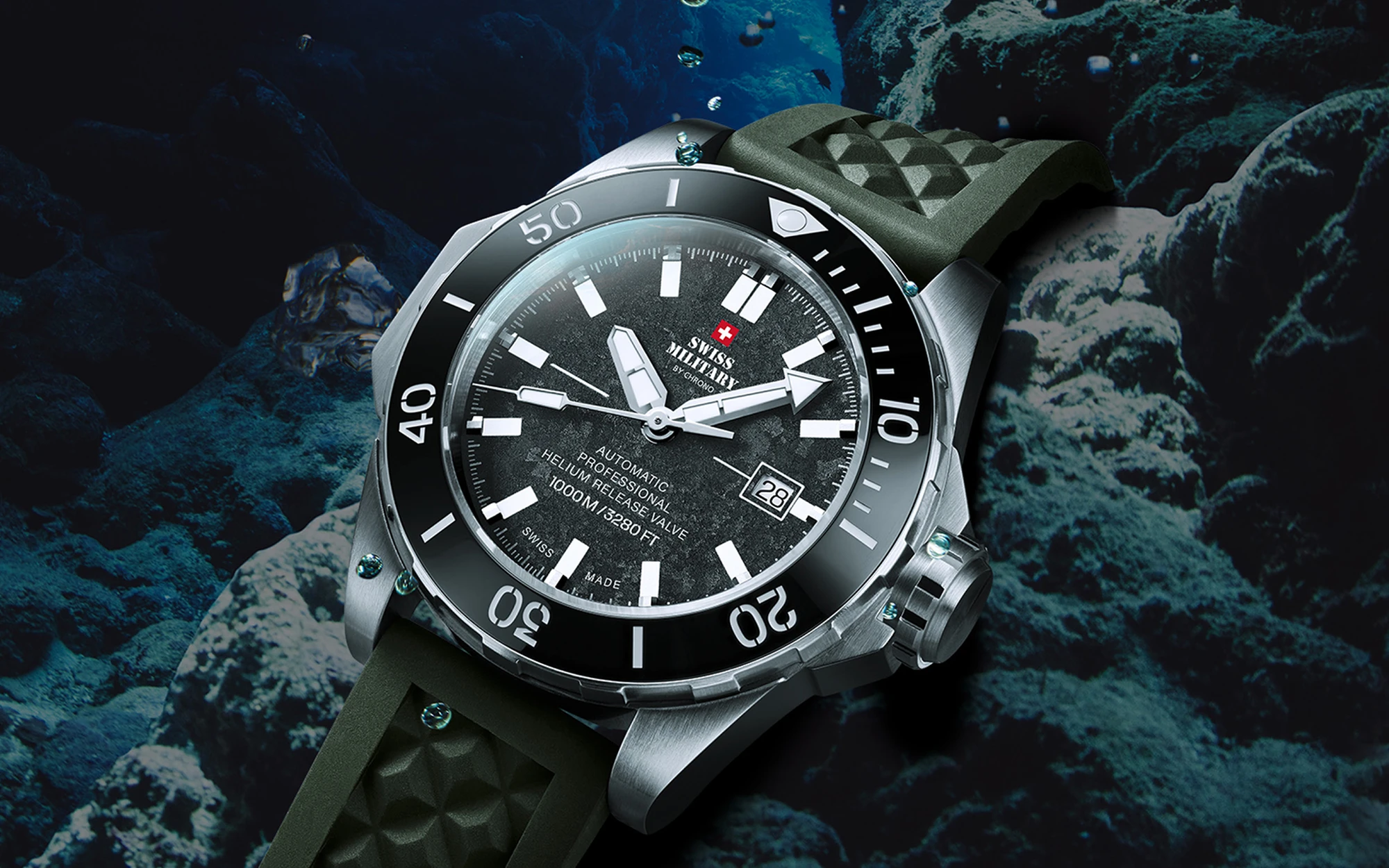 Swiss military by chrono titanium 300 sma341000 2