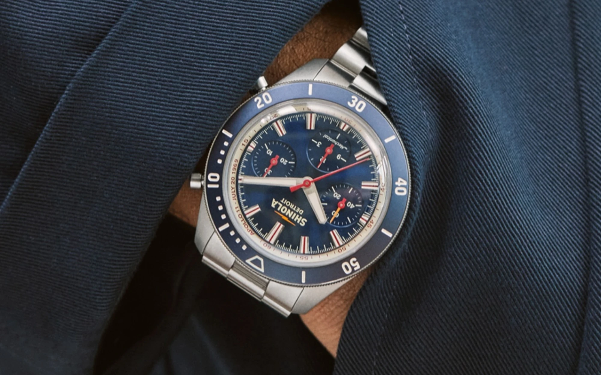 Shinola the mooncraft monster chrono 3