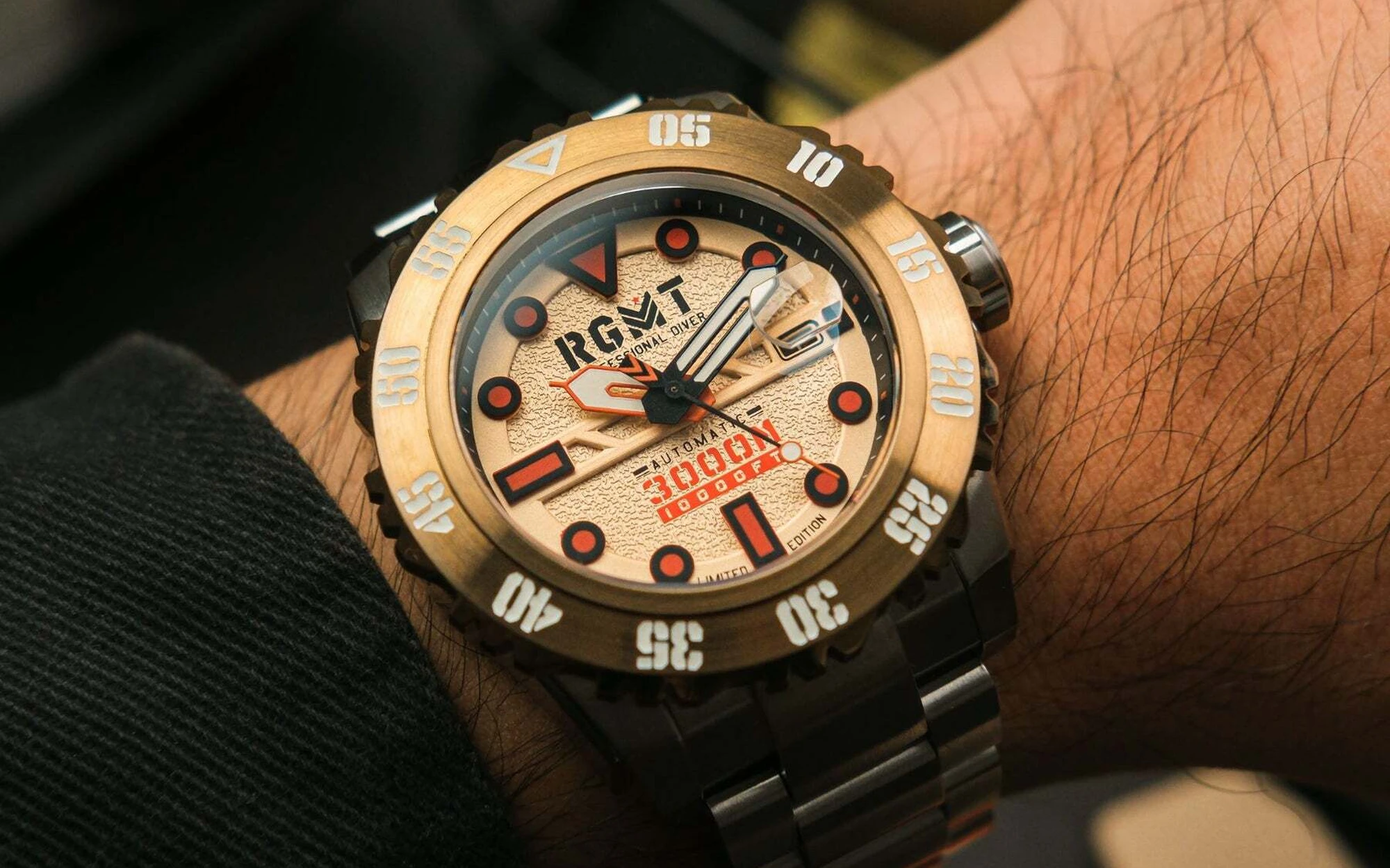 Rgmt ohio automatic limited edition tawny brown 6