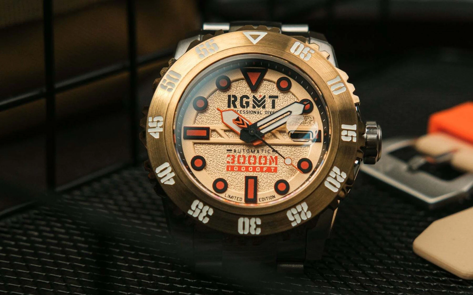 Rgmt ohio automatic limited edition tawny brown 9