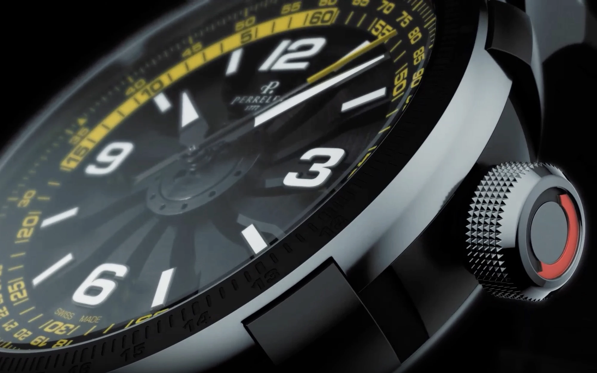 Perrelet turbine pilot yellow 2