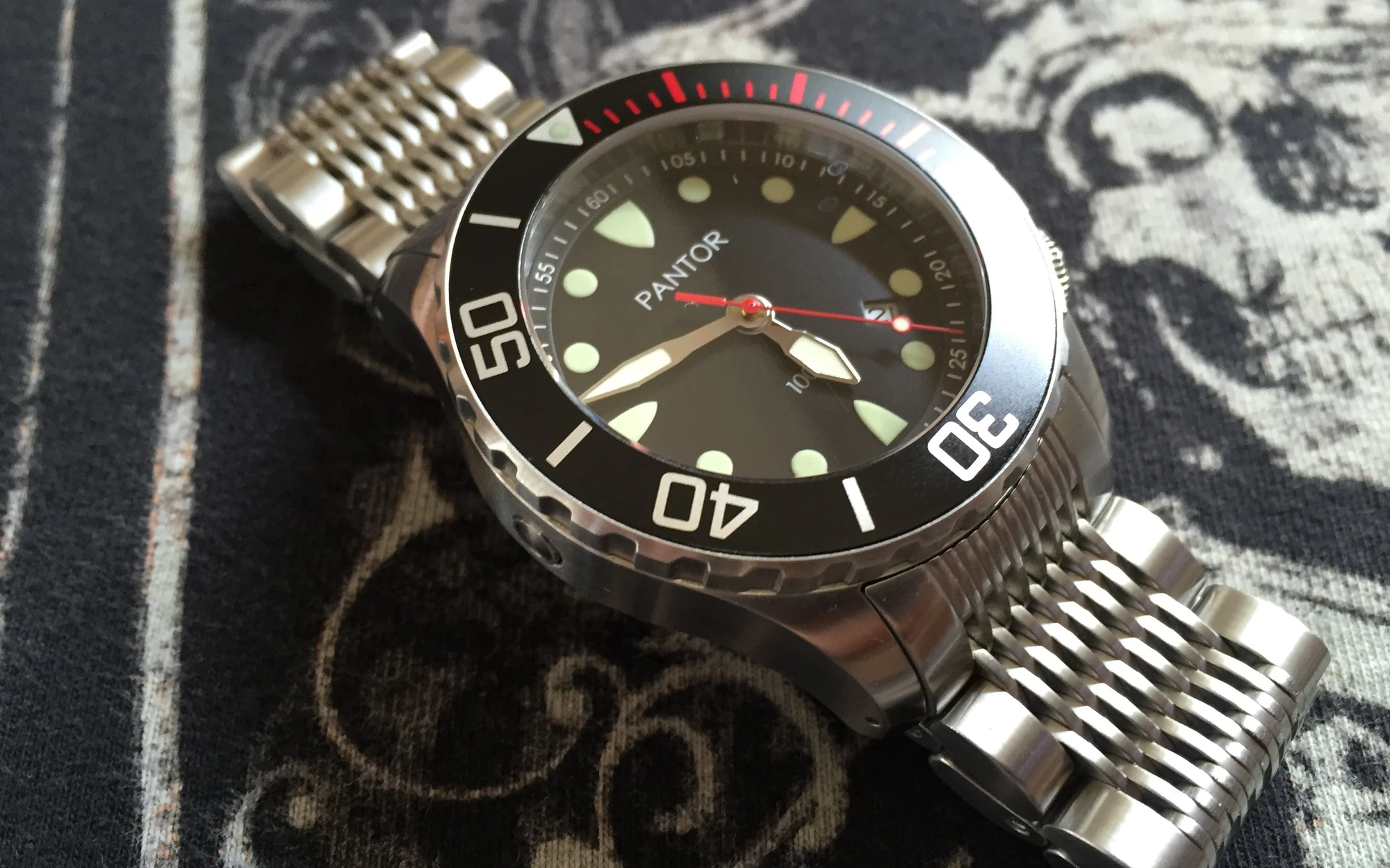 Pantor seahorse diver ceramic 2 6