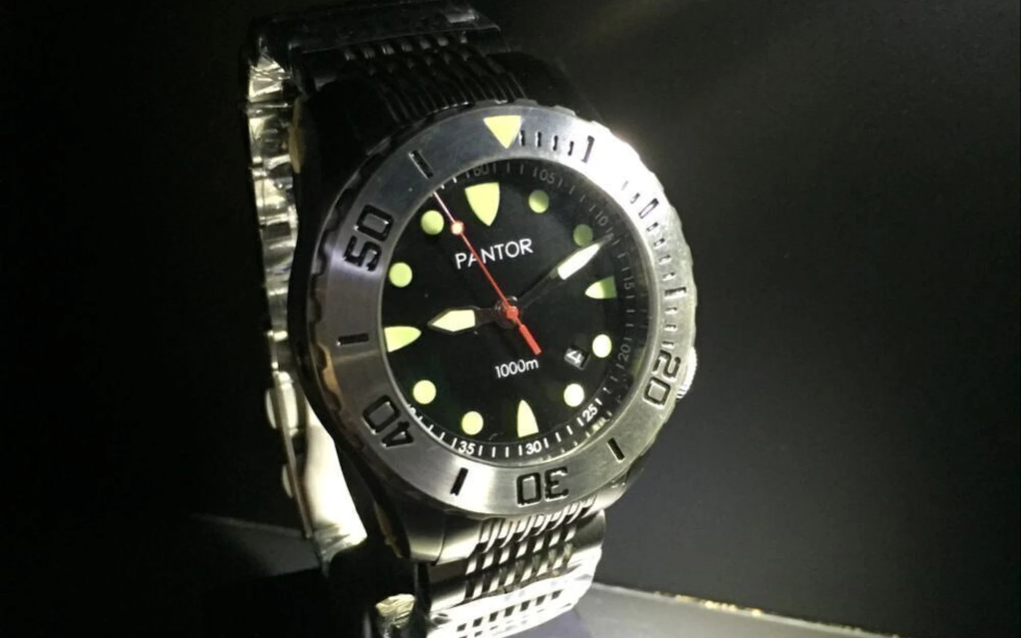 Pantor seahorse diver steel bezel 2