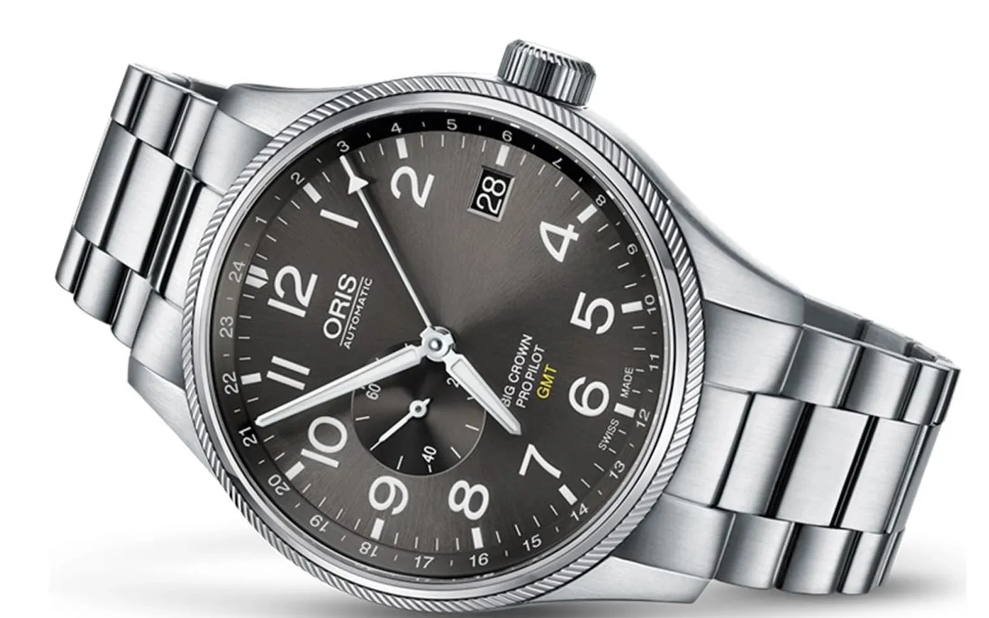 Oris big crown propilot gmt small second 1