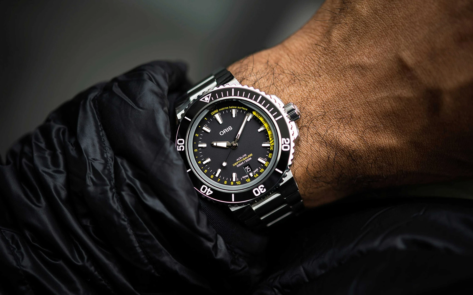Oris aquis depth gauge 1
