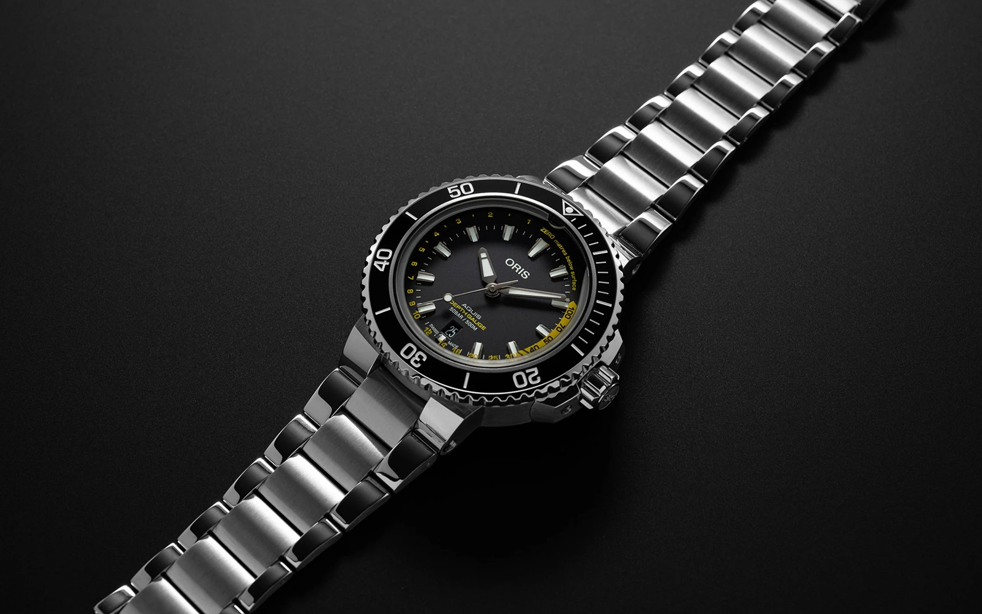 Oris aquis depth gauge 2