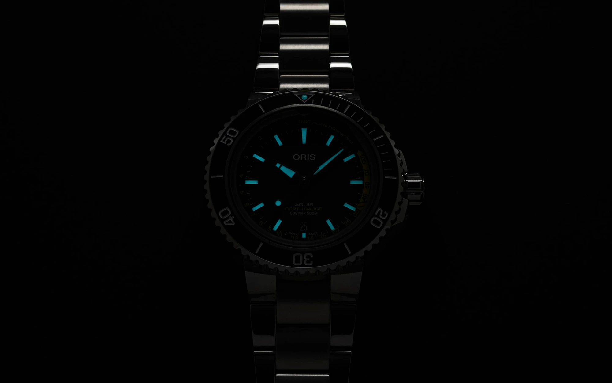 Oris aquis depth gauge 3