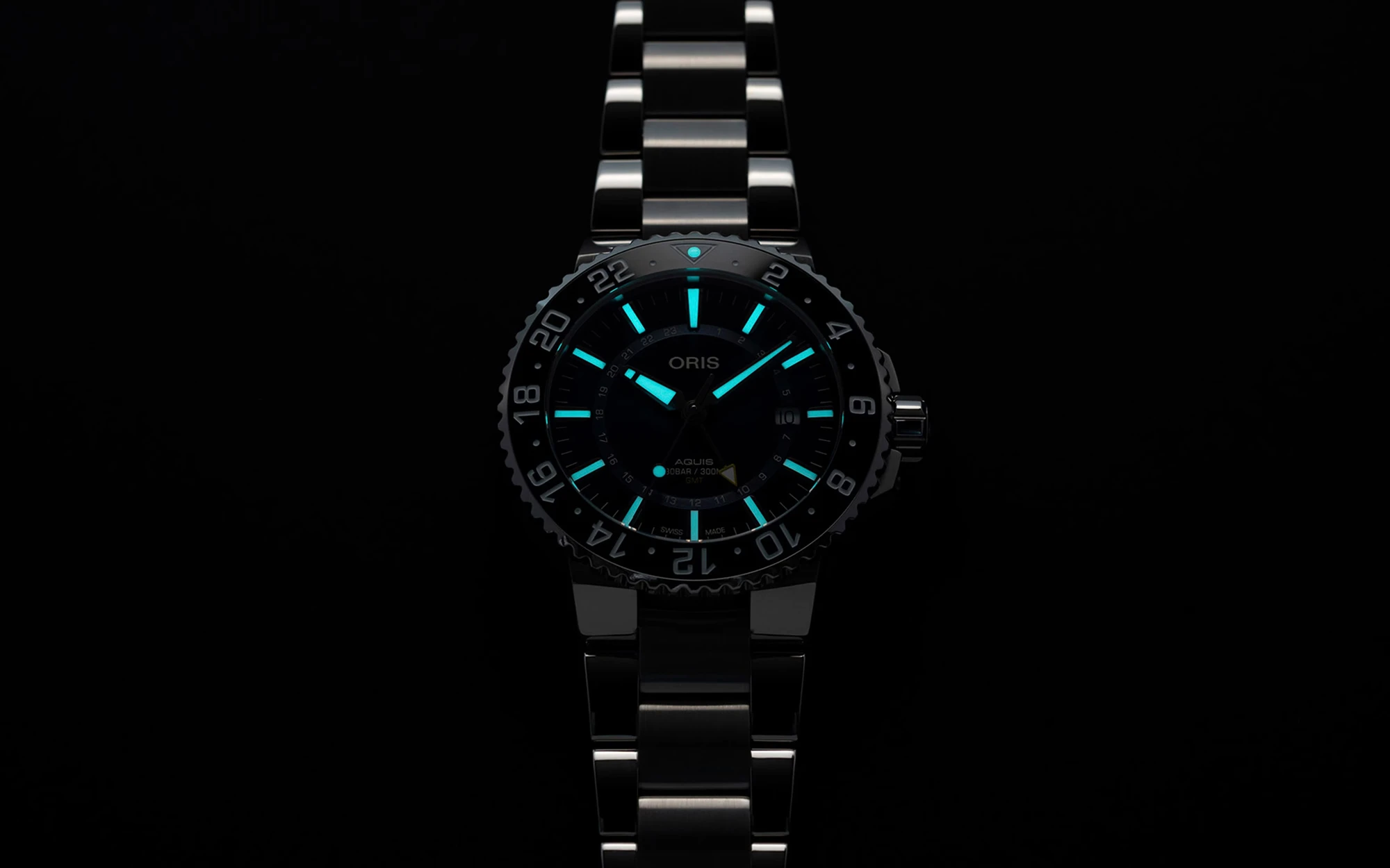 Oris aquis gmt date 2
