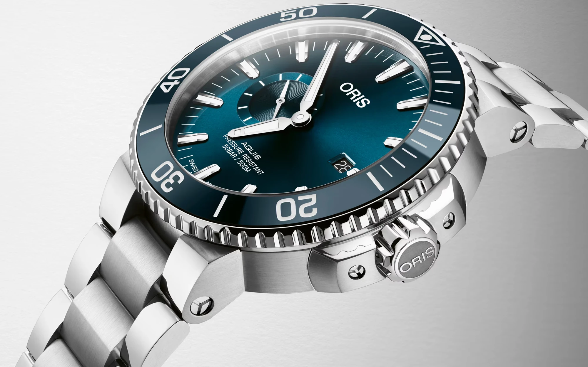 Oris aquis small second date 1