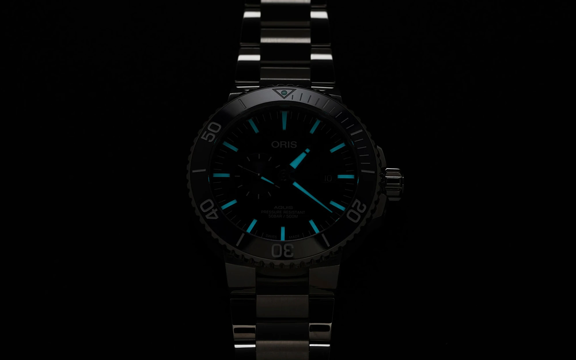 Oris aquis small second date 3