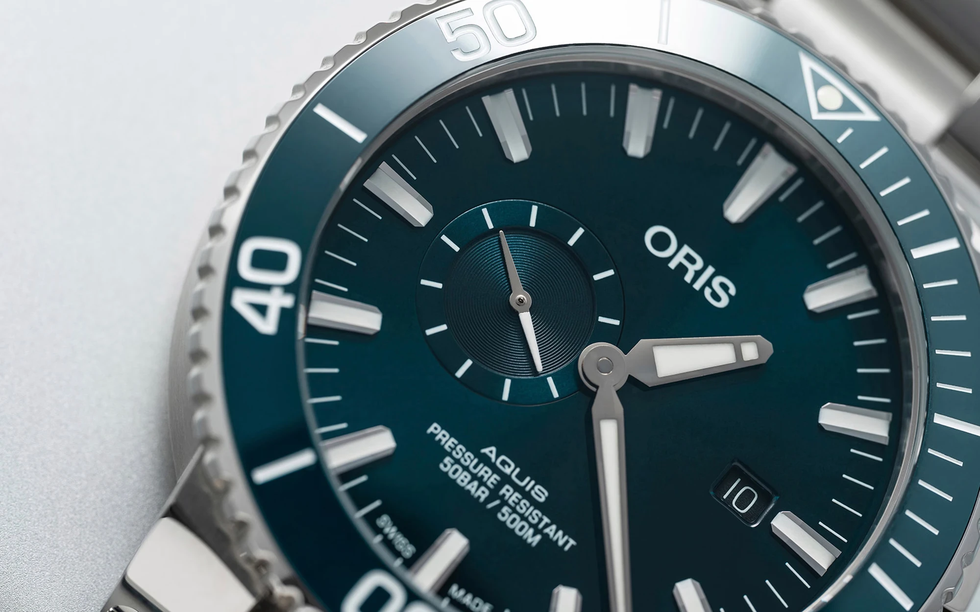 Oris aquis small second date 7