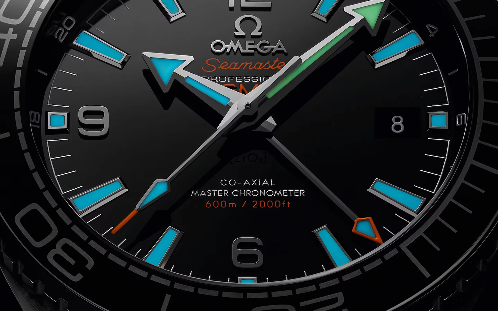 Omega seamaster planet ocean 600m gmt 1