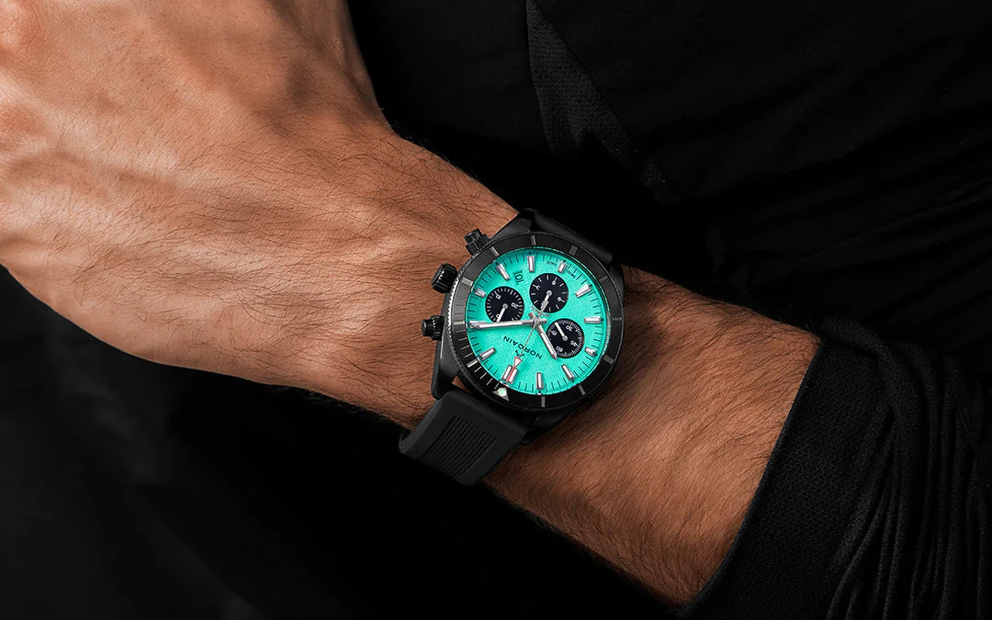 Norqain adventure sport chrono 44mm limited edition cerulean 2