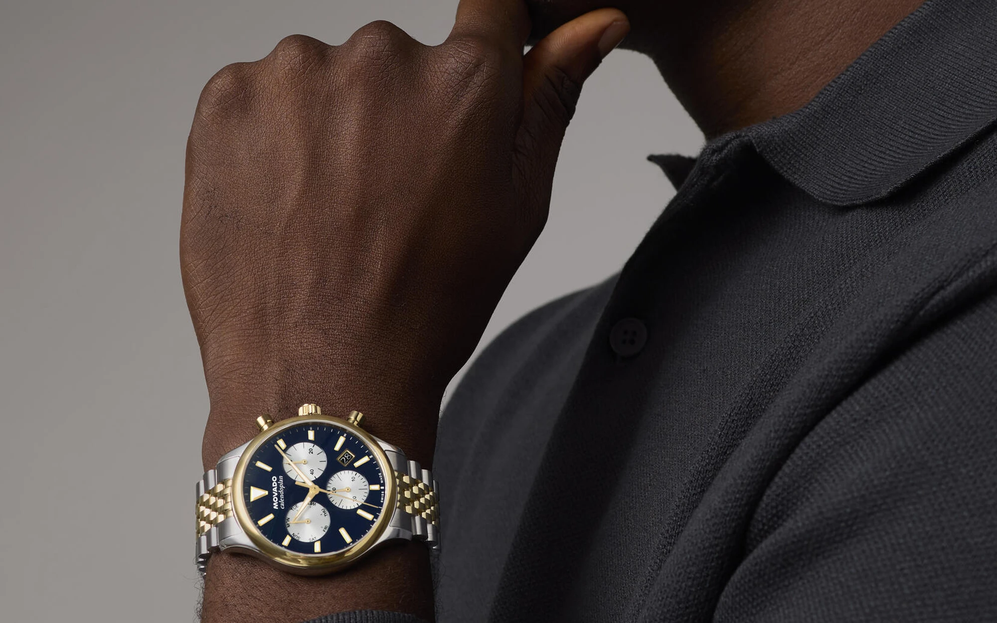 Movado heritage series calendoplan