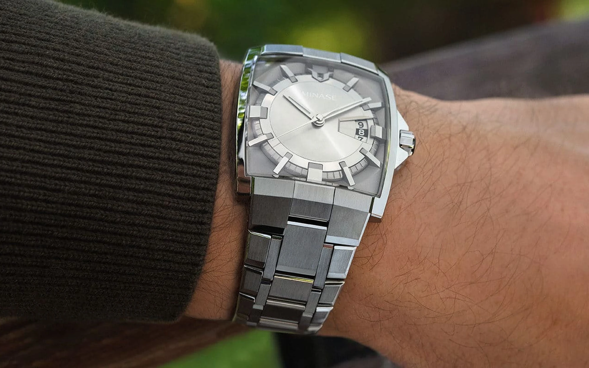 Minase watches horizon steel 1
