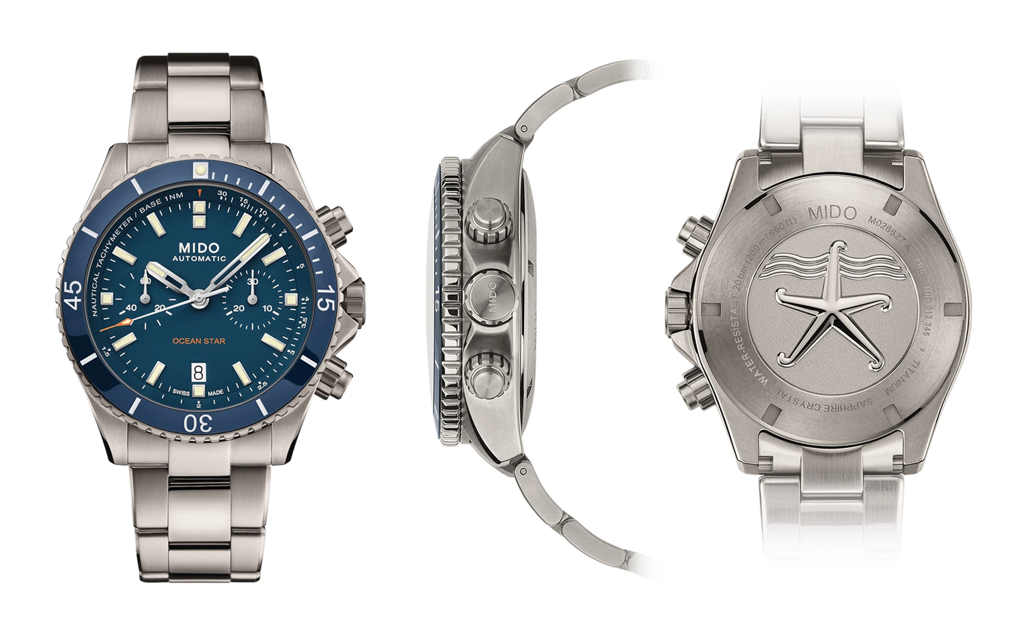 Mido ocean star chronograph