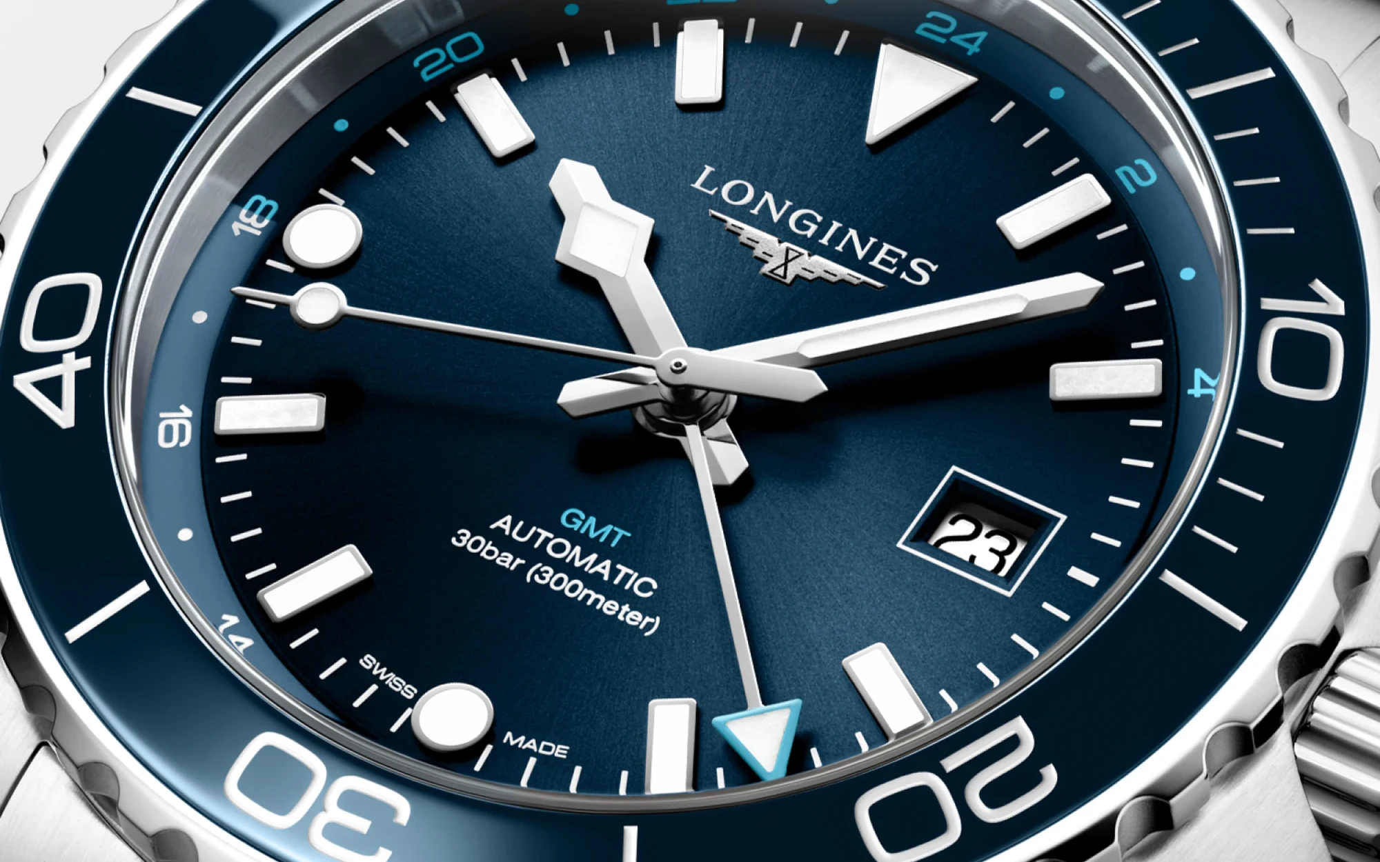 Longines hydroconquest gmt 2
