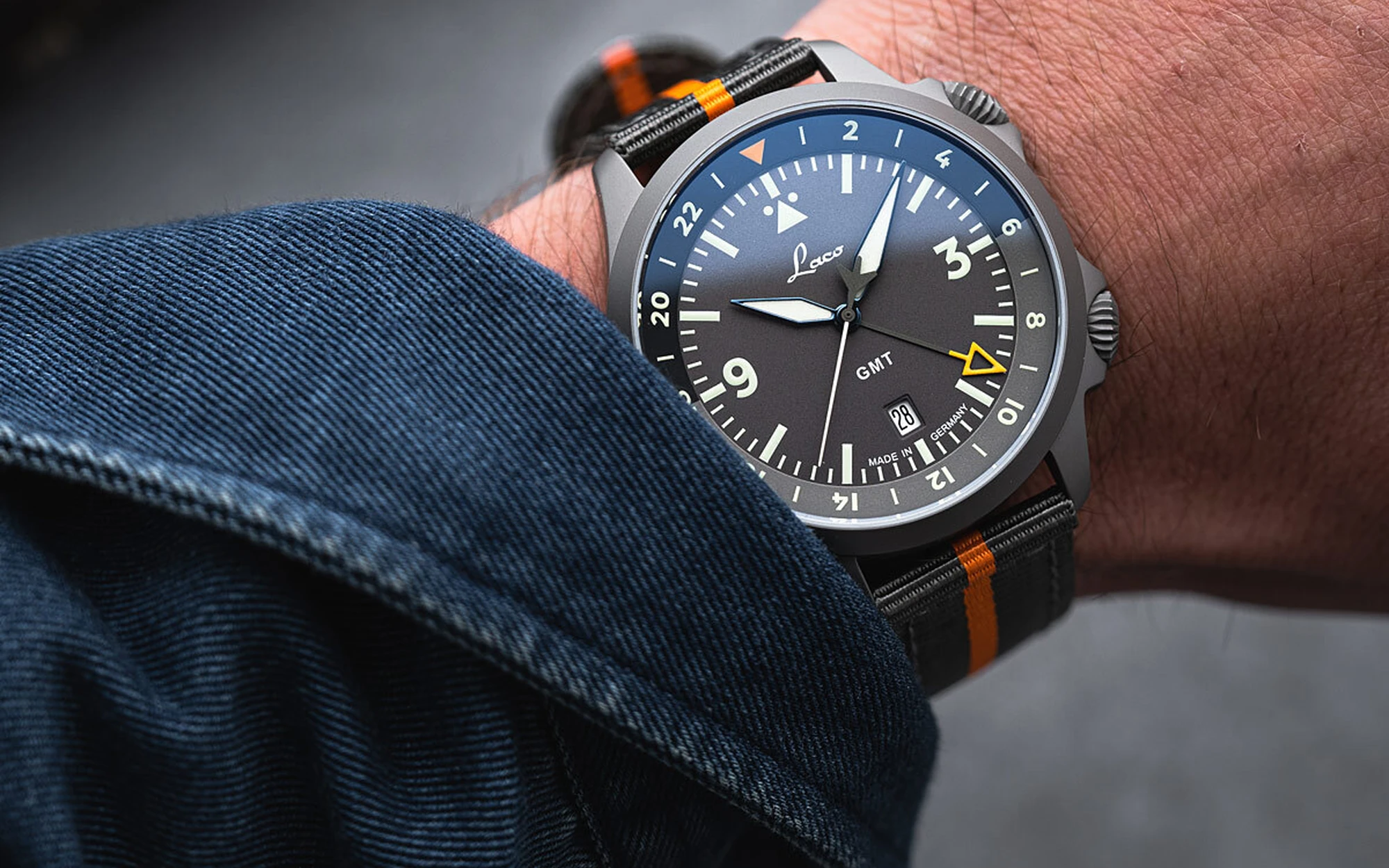 Laco frankfurt gmt schwarz 8