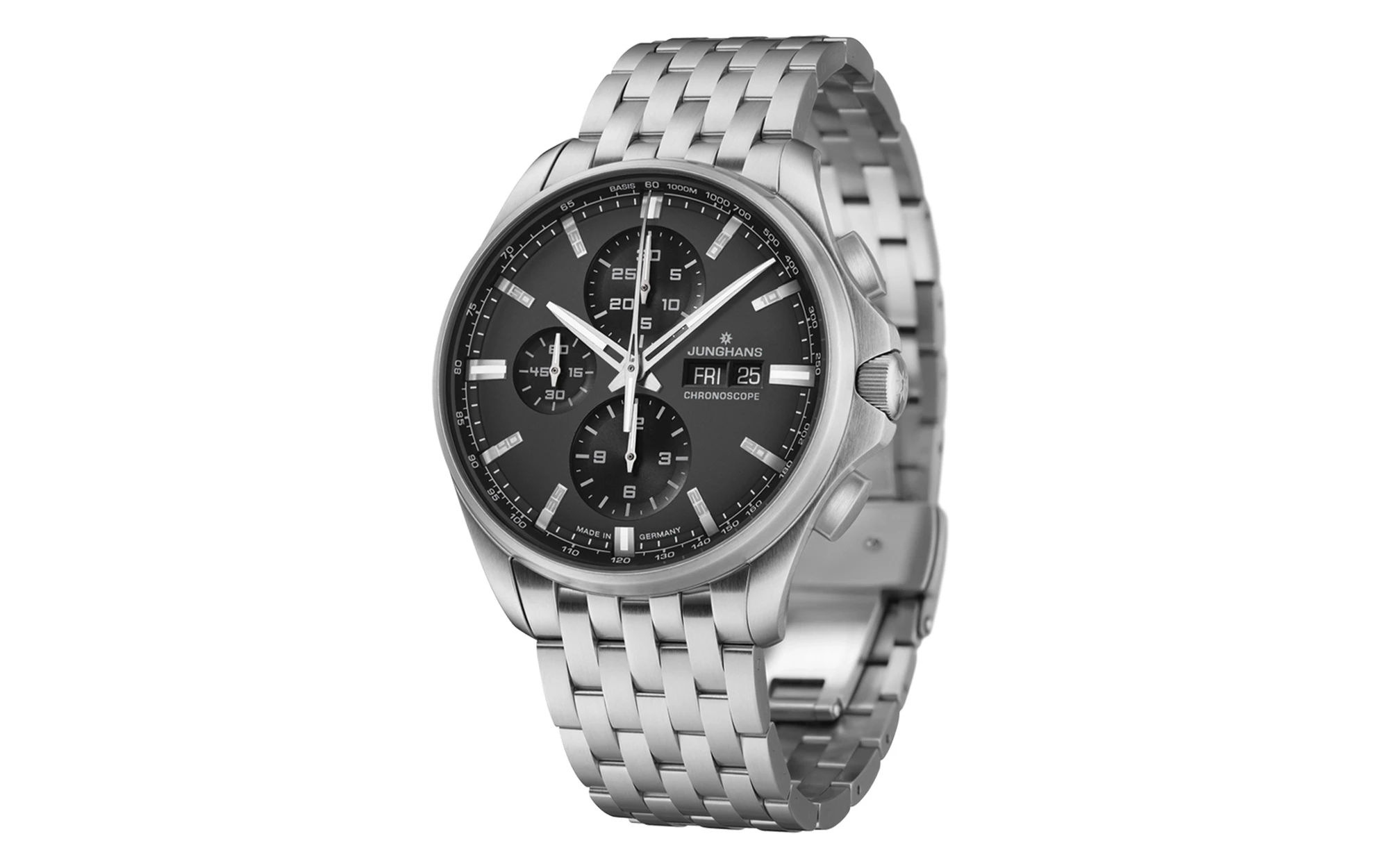 Junghans meister s chronoscope date english 2