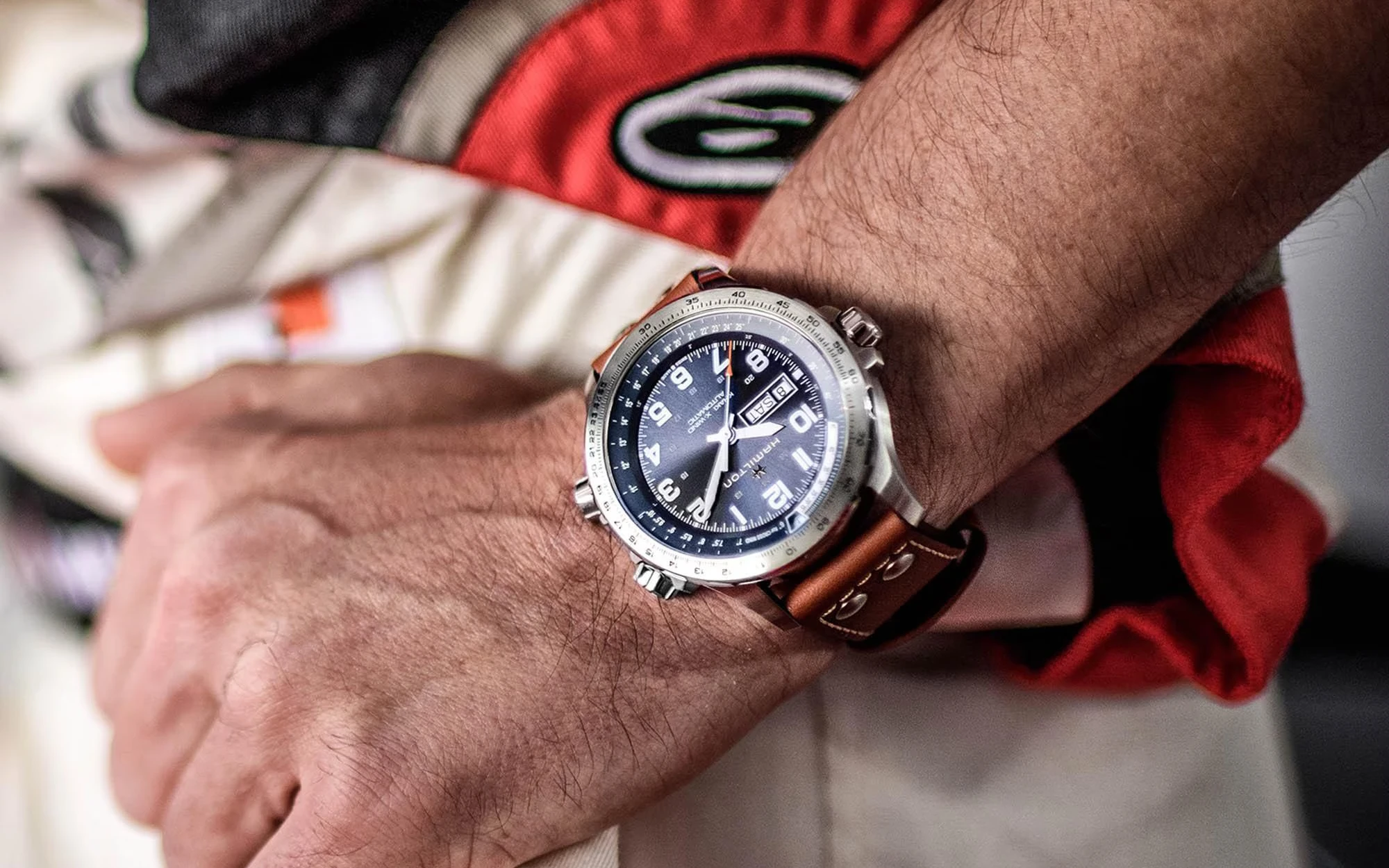 Hamilton khaki aviation x wind day date auto 6