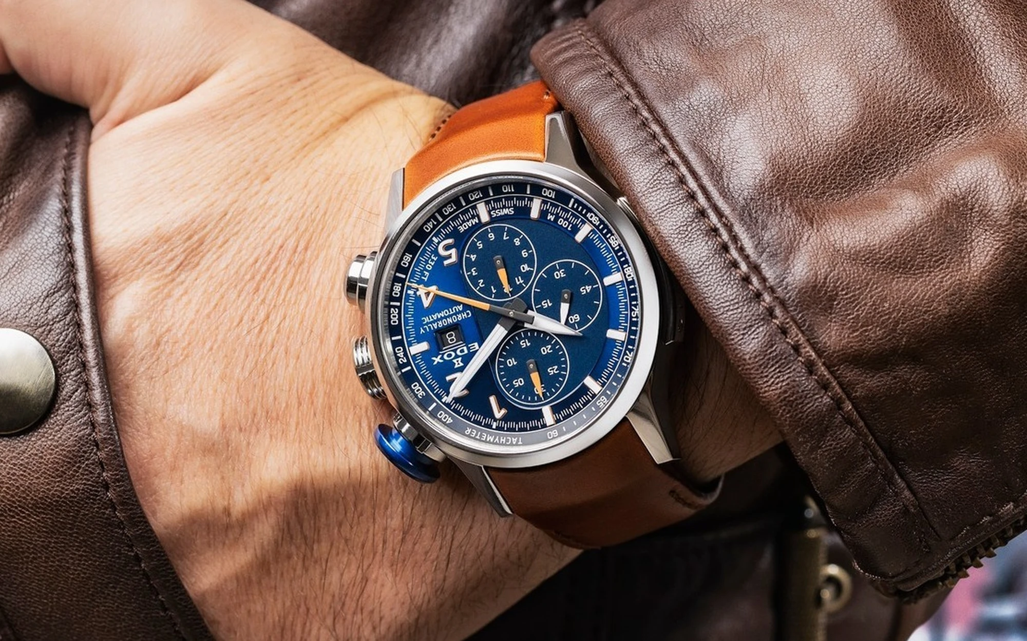Edox chronorally automatic 1