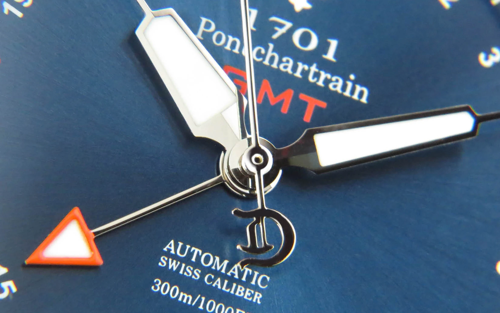 Detroit watch company 1701 pontchartrain great lakes edition gmt diver 1