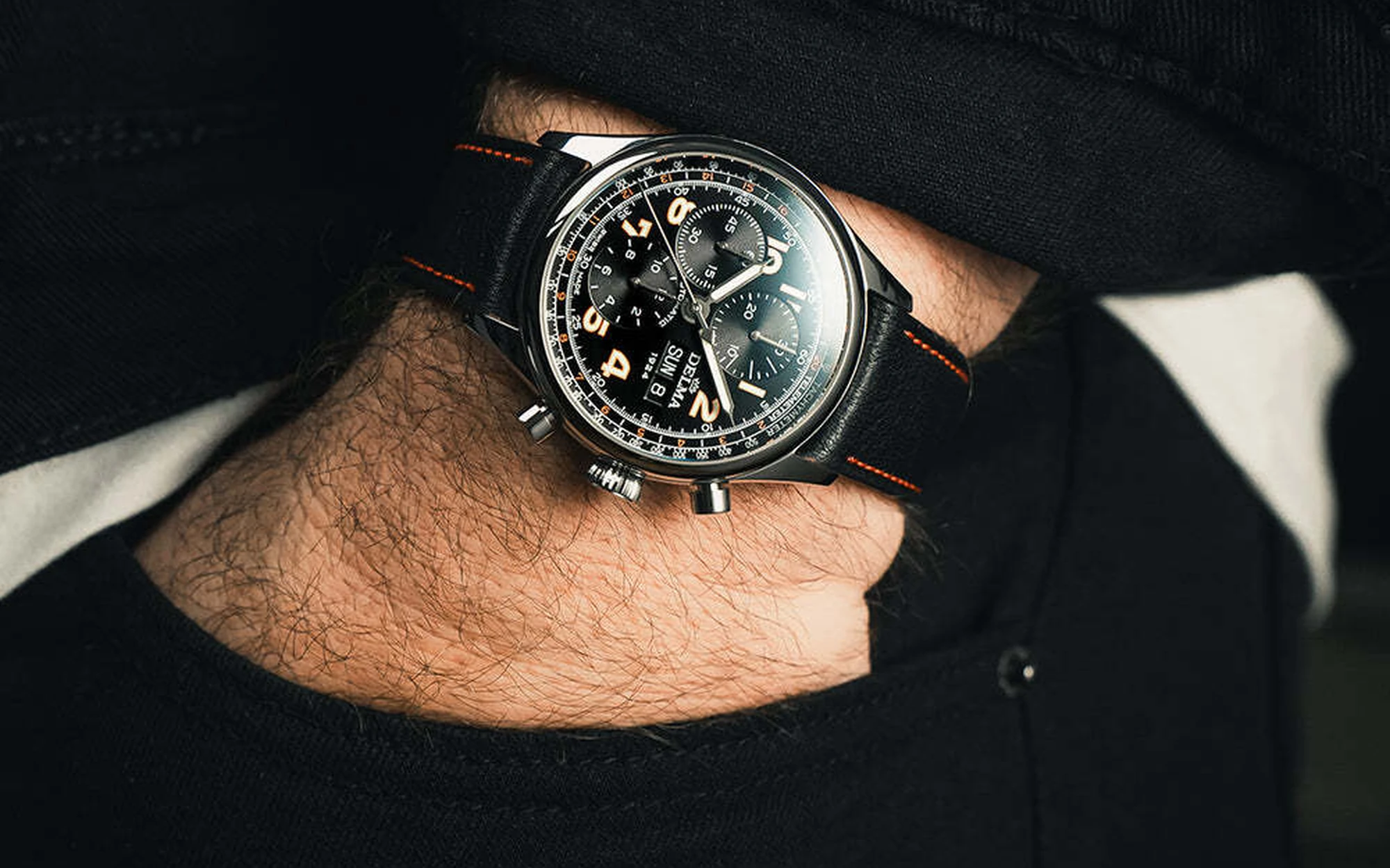 Delma heritage chronograph 100 years le 1