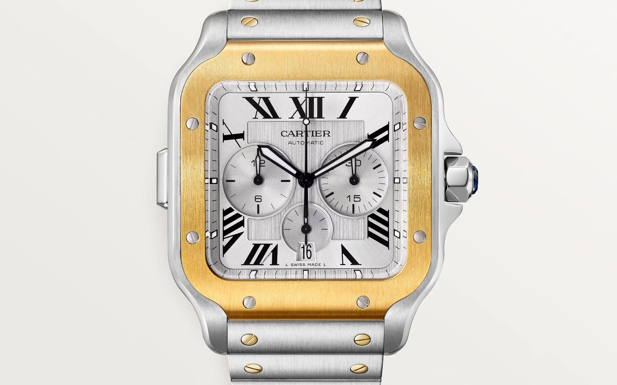 Cartier santos de cartier chronograph 5