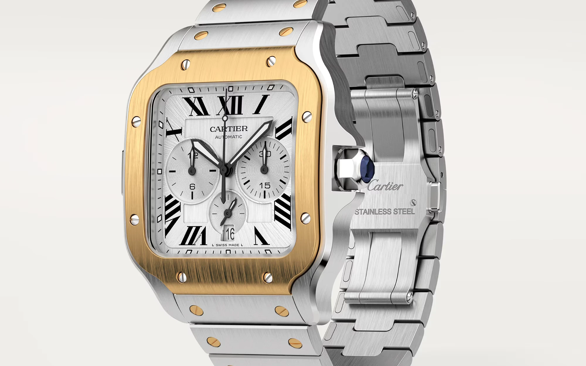 Cartier santos de cartier chronograph 7