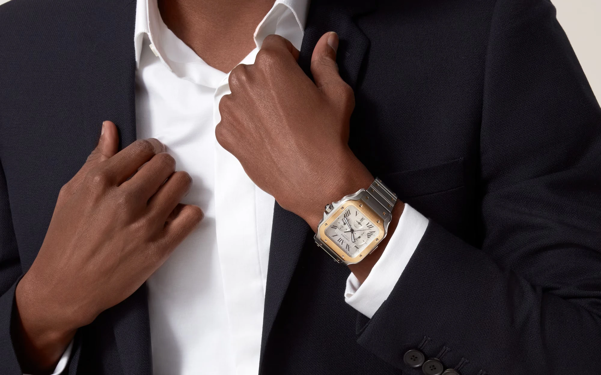 Cartier santos de cartier chronograph 9