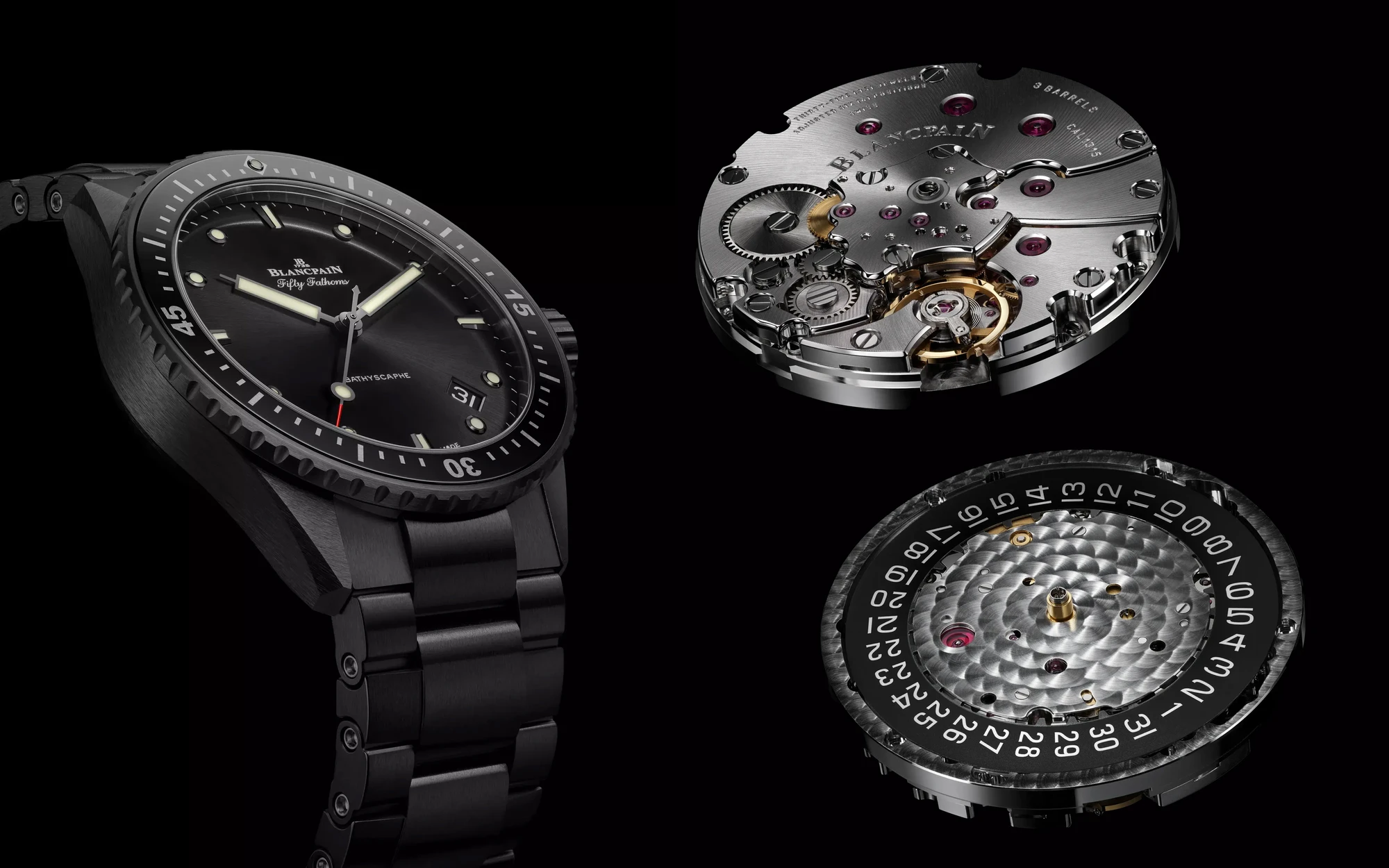 Blancpain fifty fathoms bathyscaphe 1