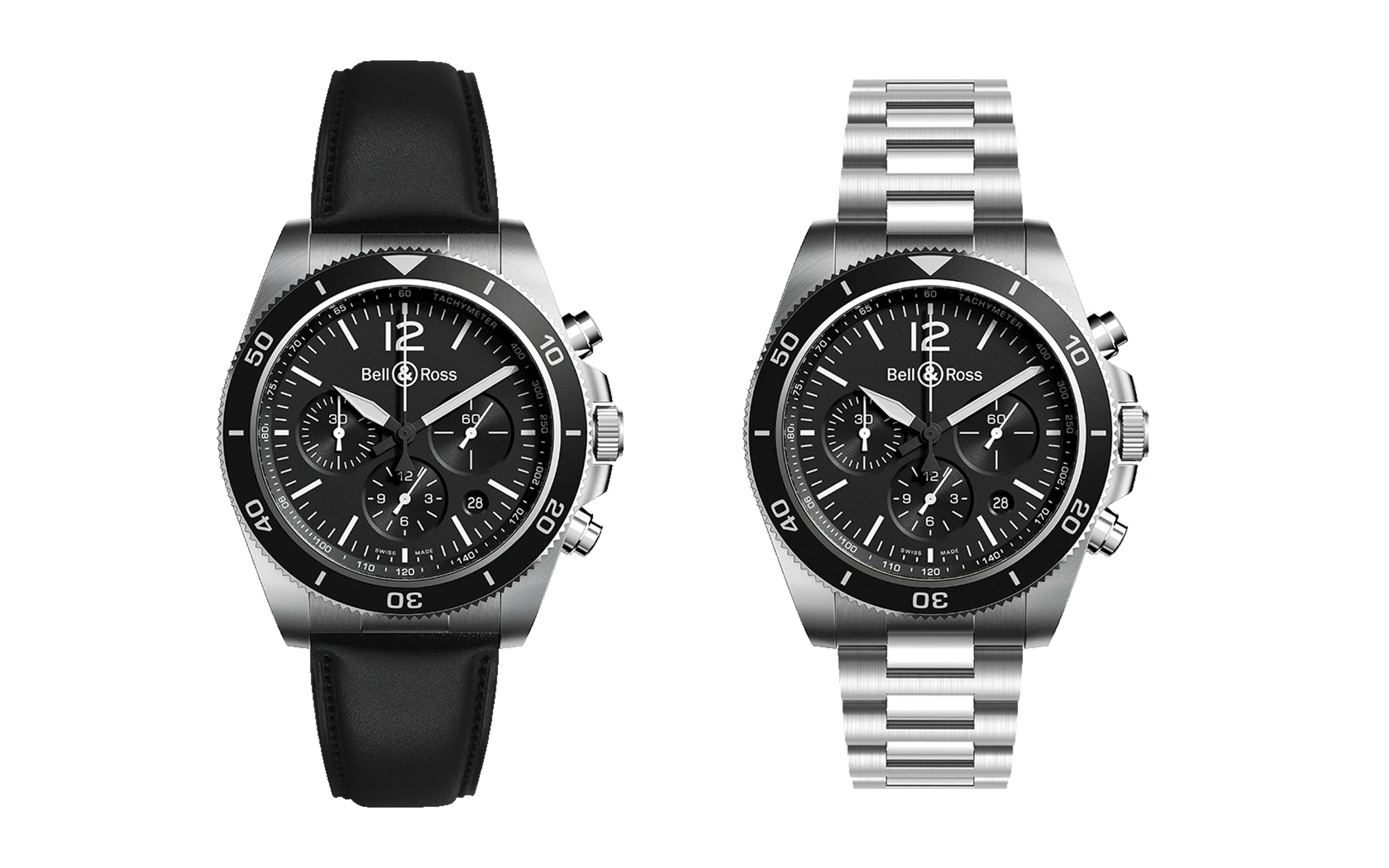 Bell ross br v3 94 black steel 3