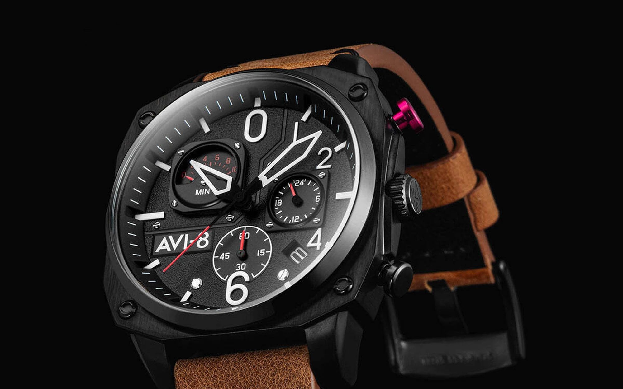 Avi 8 hawker hunter retrograde chronograph 4