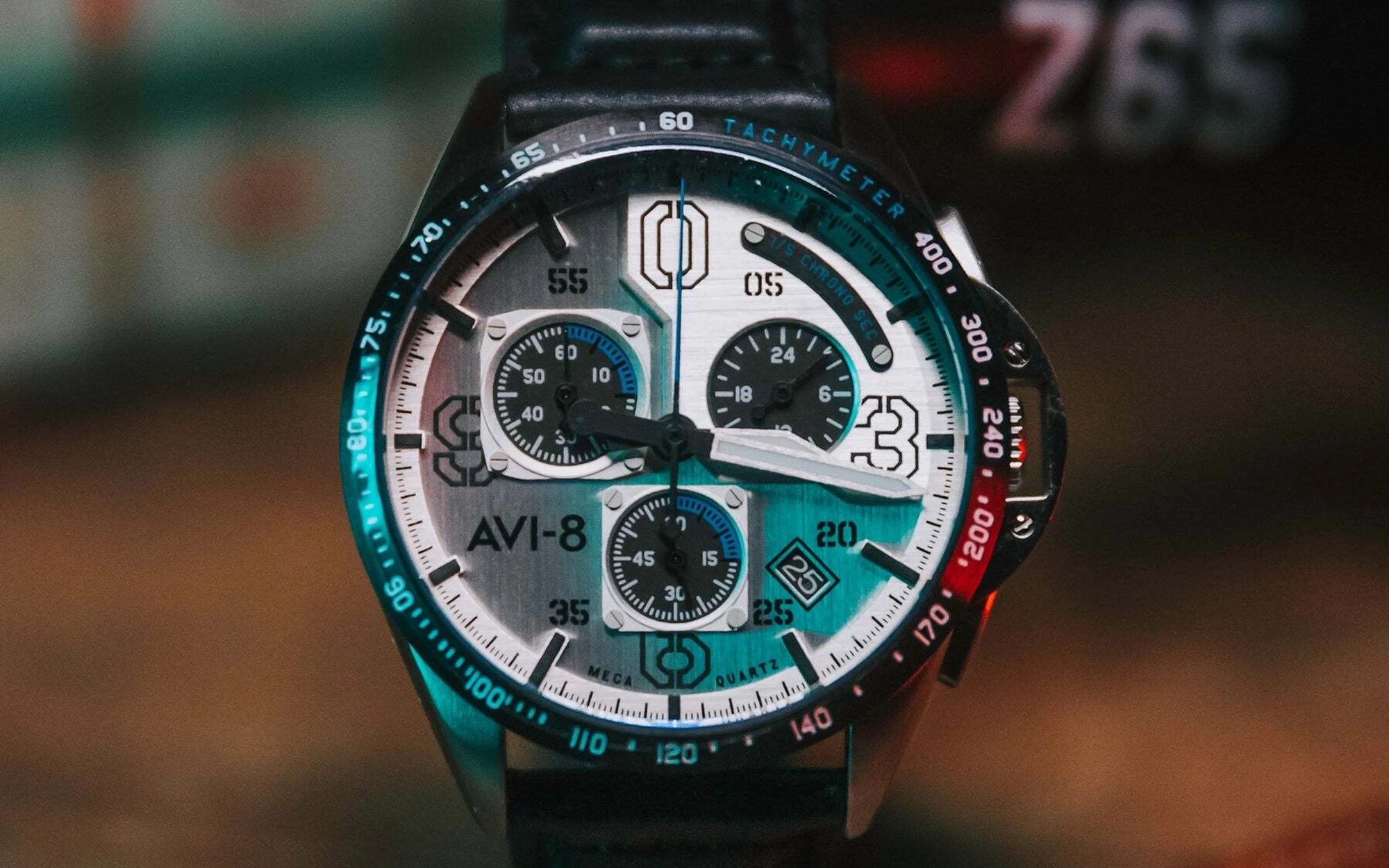 Avi 8 p 51 mustang blakeslee chronograph command pilot 1