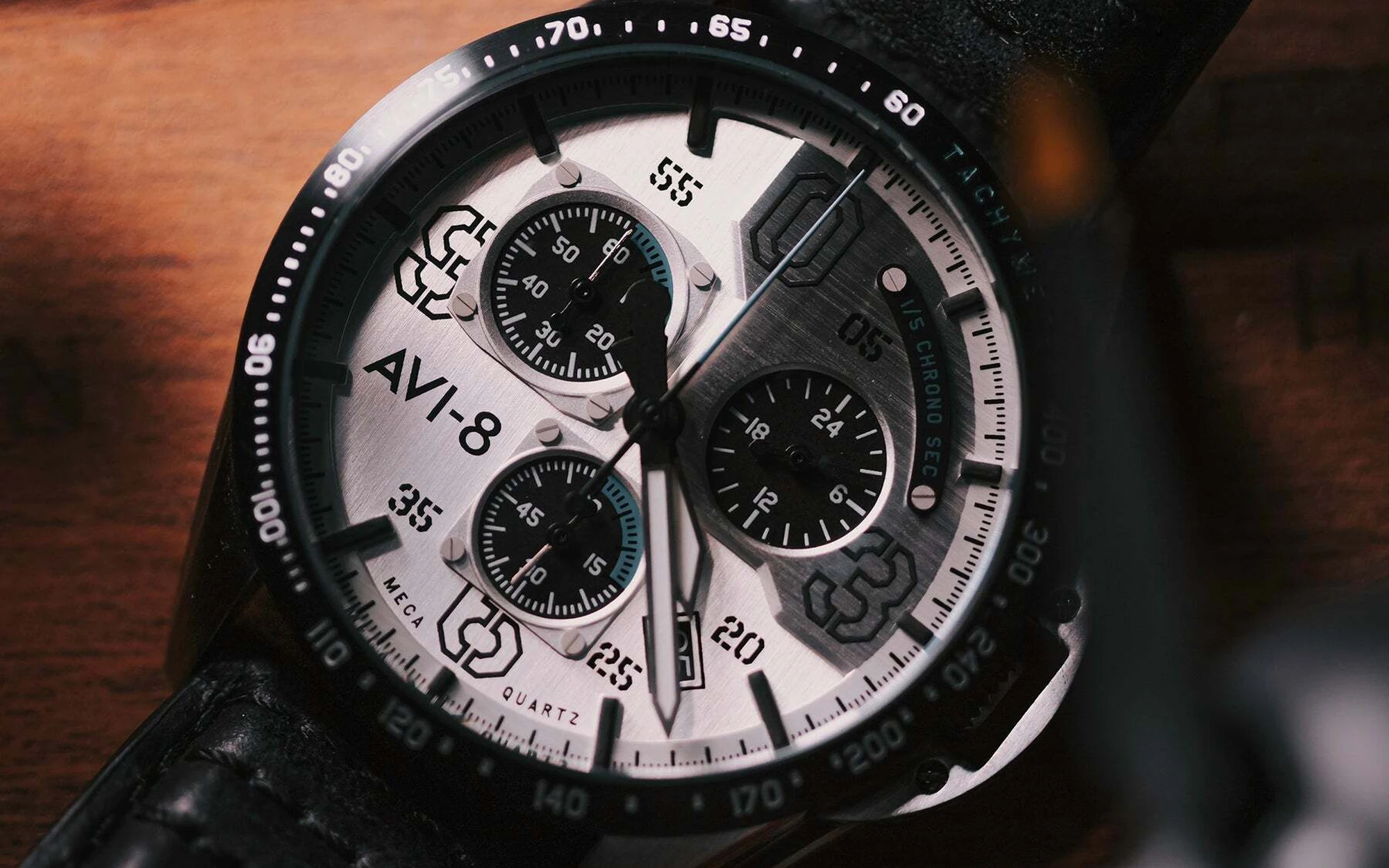 Avi 8 p 51 mustang blakeslee chronograph command pilot 4