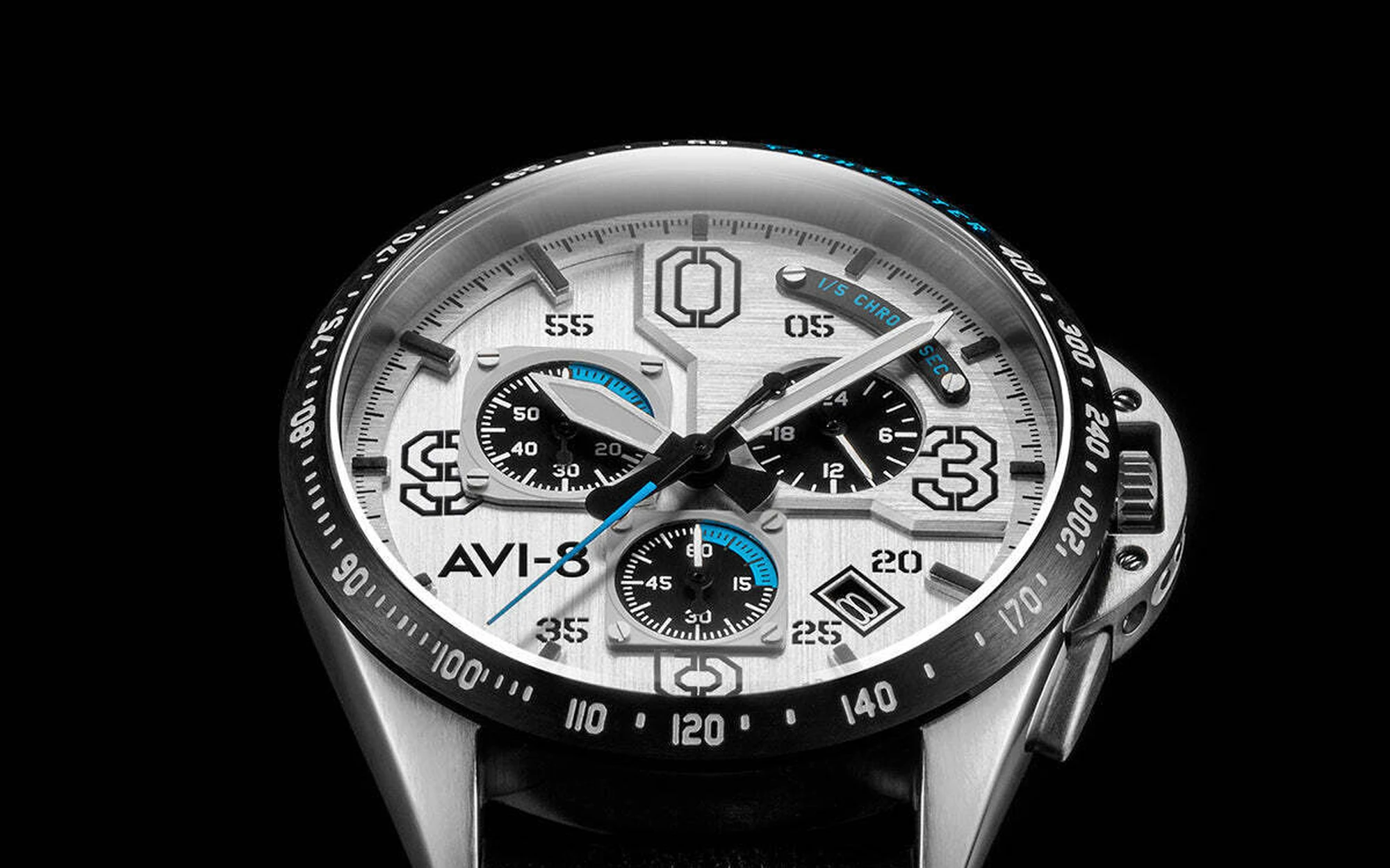 Avi 8 p 51 mustang blakeslee chronograph command pilot 5