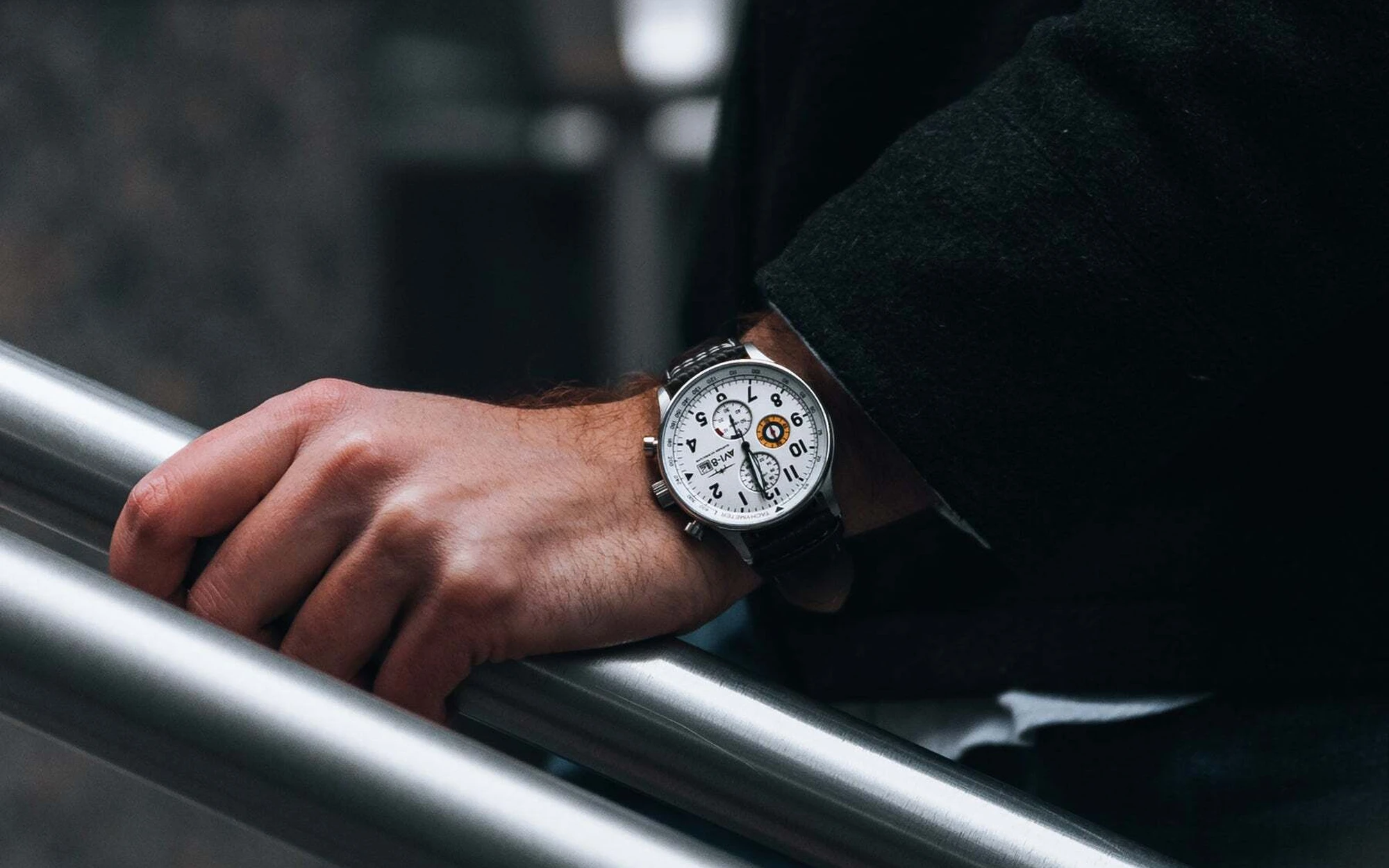 Avi 8 hawker hurricane classic chronograph 3