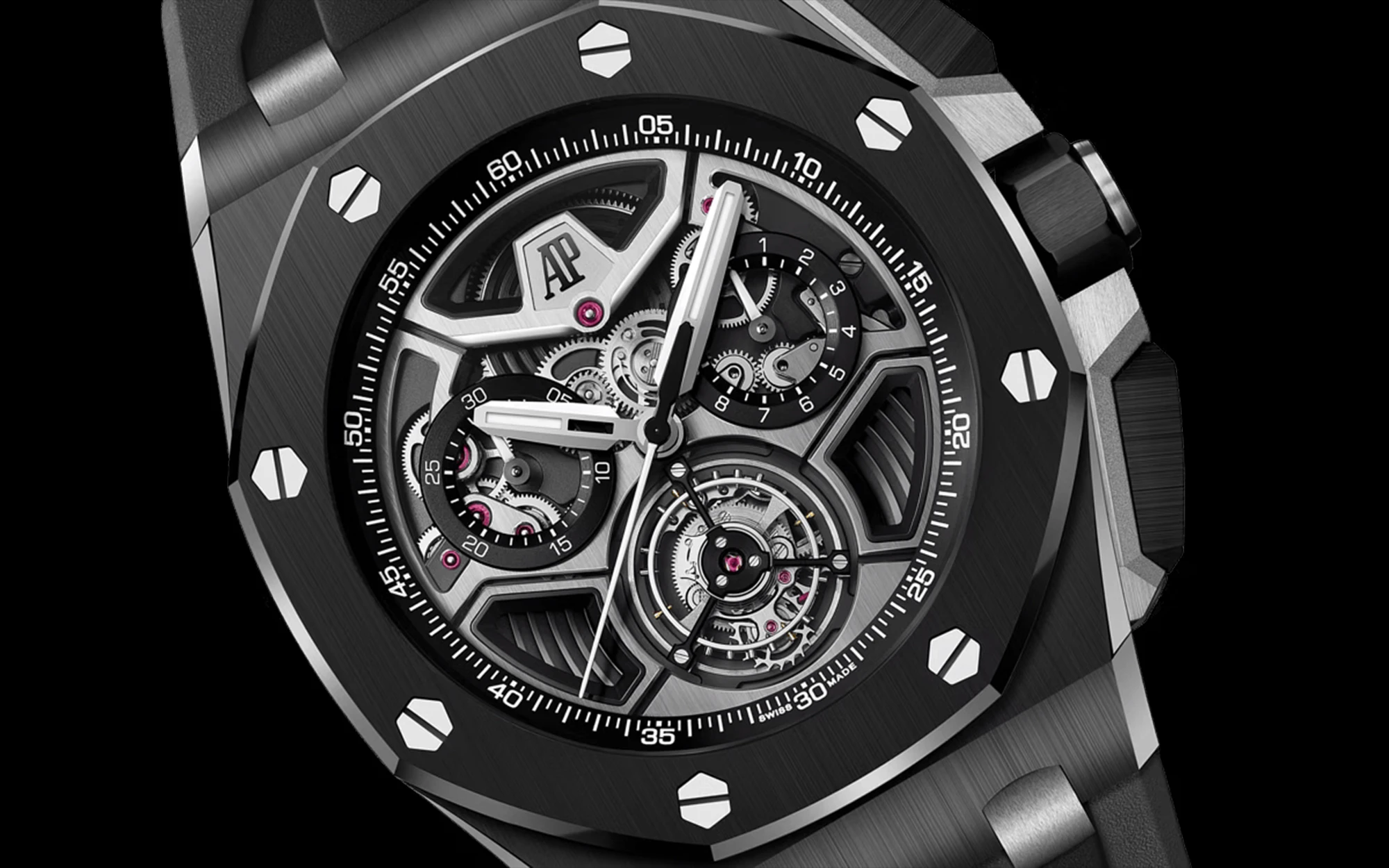 Audemars piguet royal oak offshore selfwinding tourbillon chronograph 2