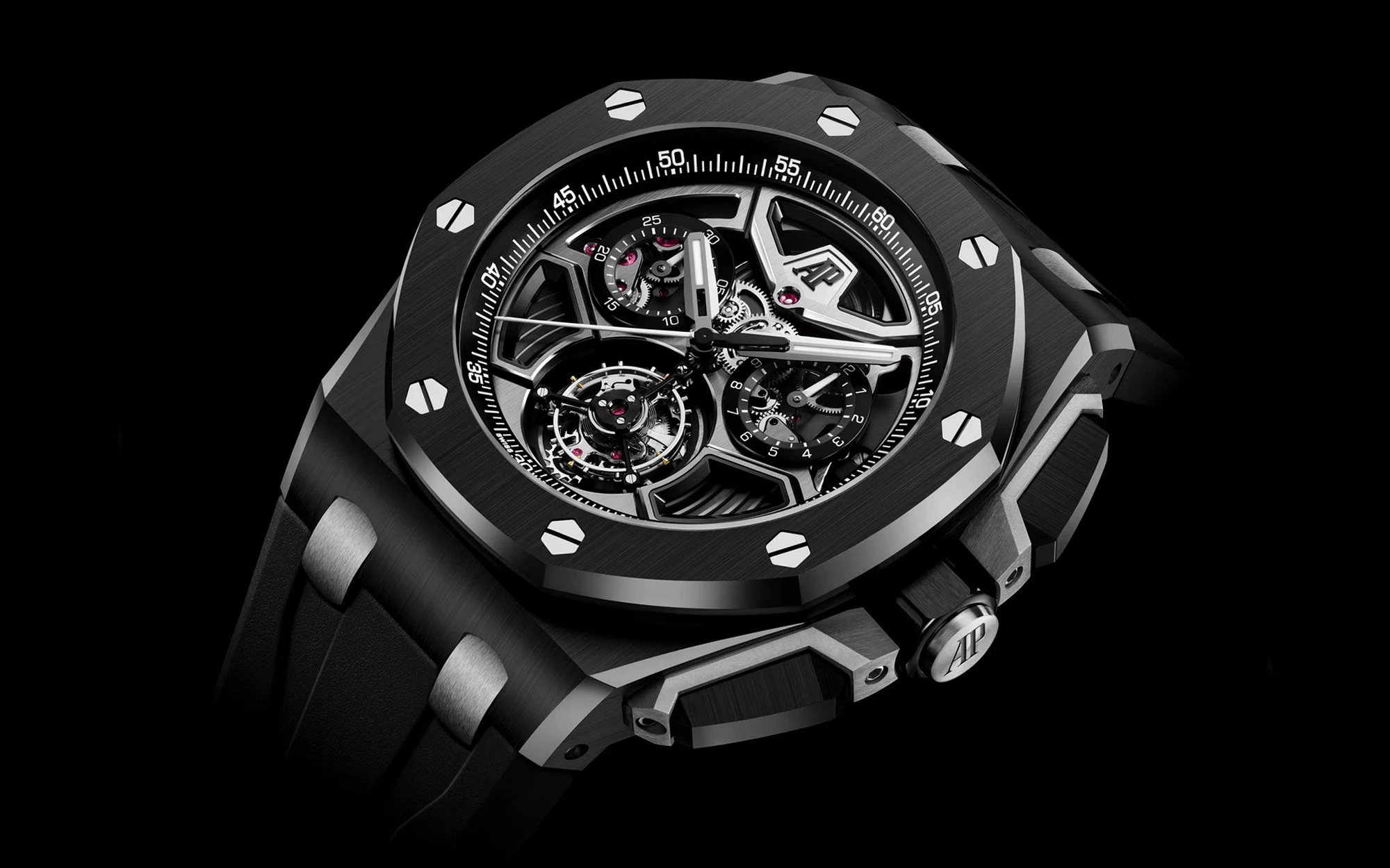 Audemars piguet royal oak offshore selfwinding tourbillon chronograph 4