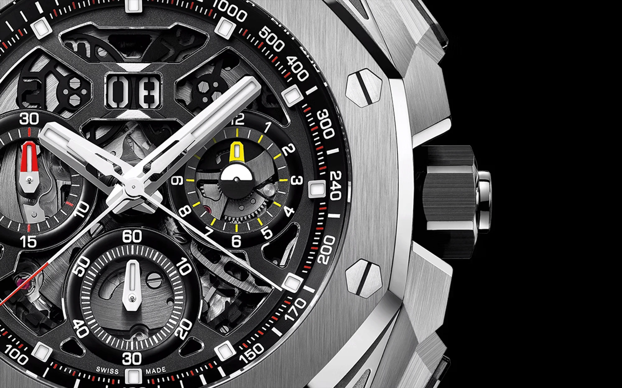 Audemars piguet royal oak concept split seconds chronograph gmt large date 2