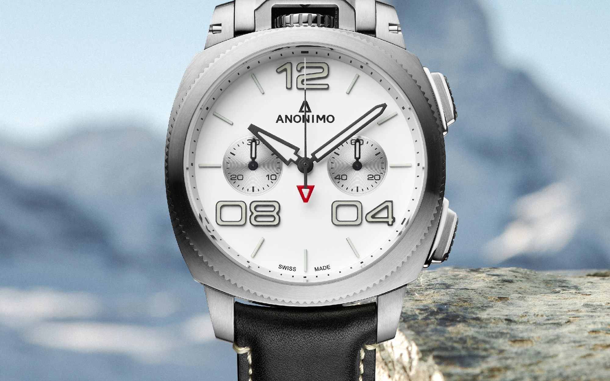 Anonimo militare chrono vintage 6