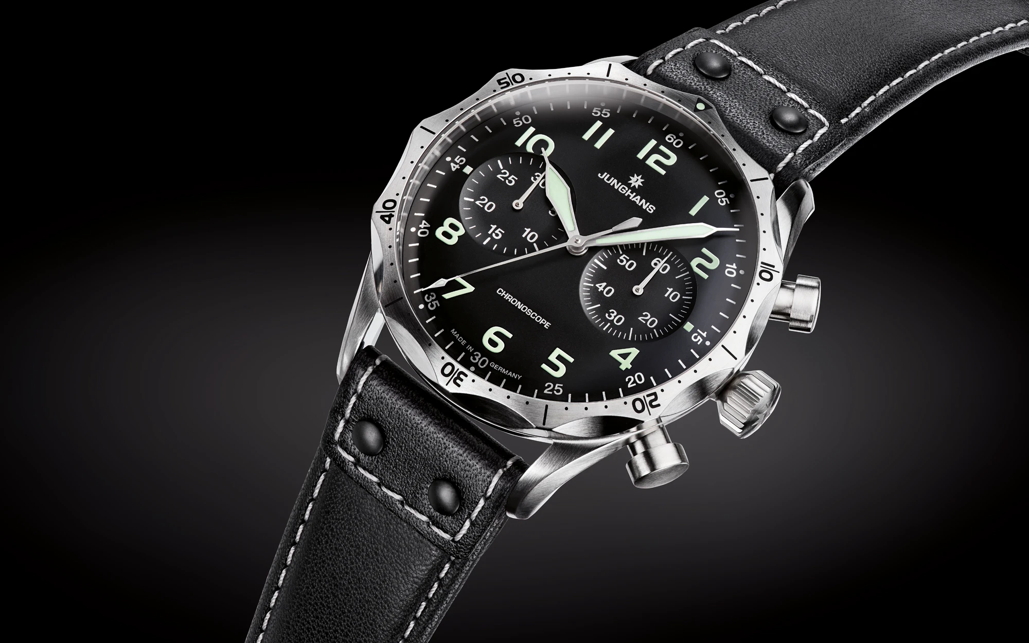 Junghans pilot chronoscope 3