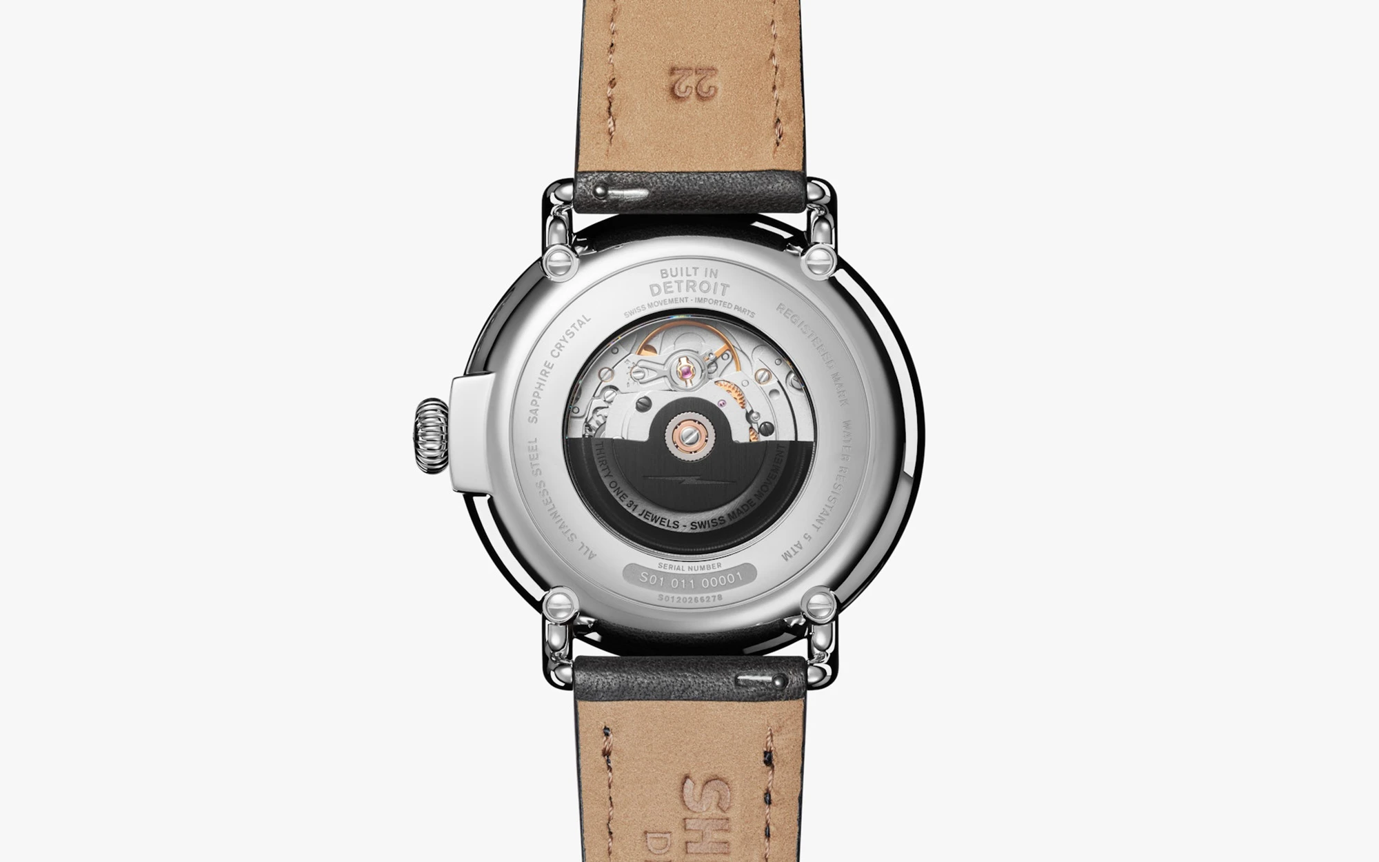 Shinola the runwell automatic 45mm 1