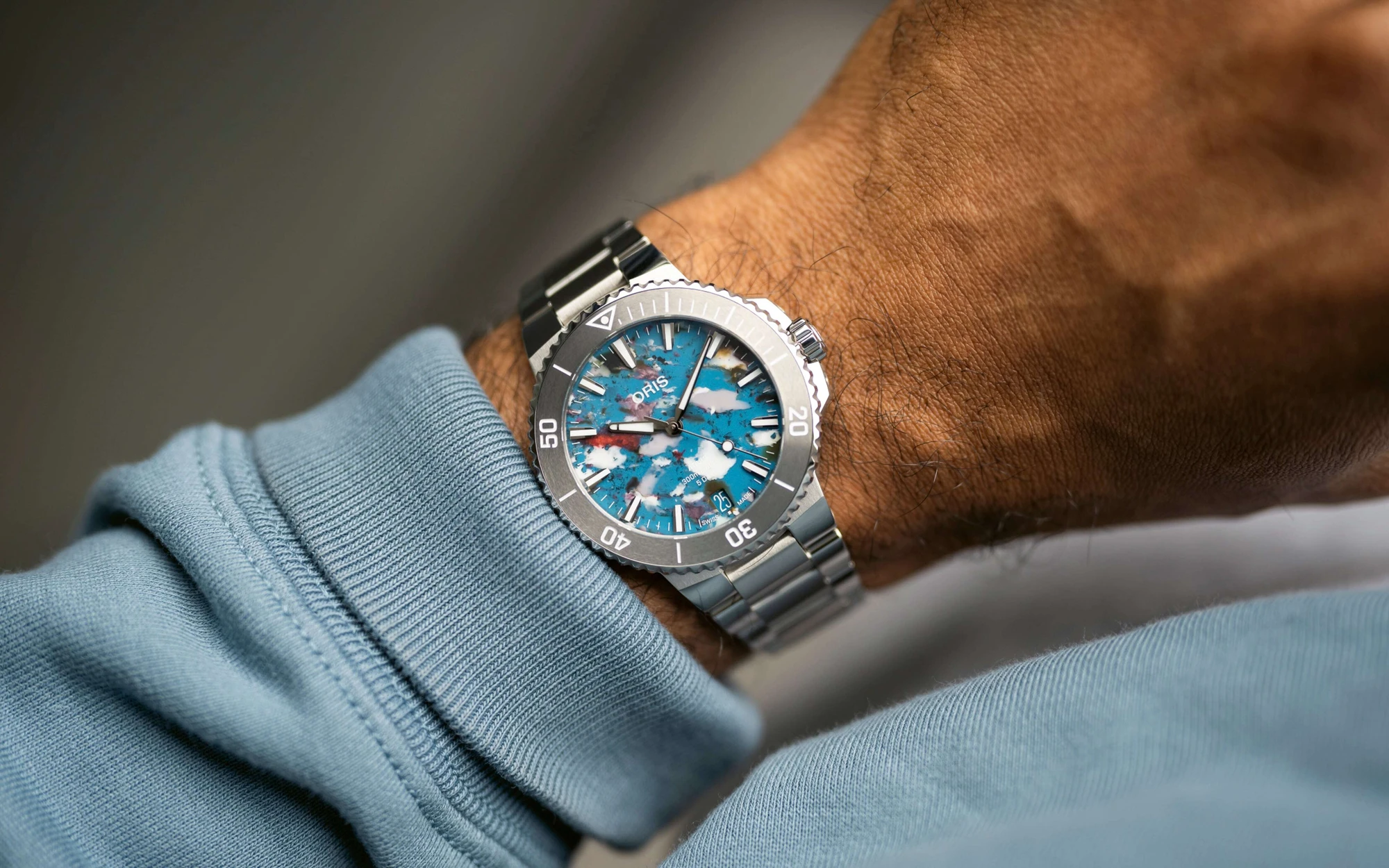 Oris aquis date upcycle calibre 400 3