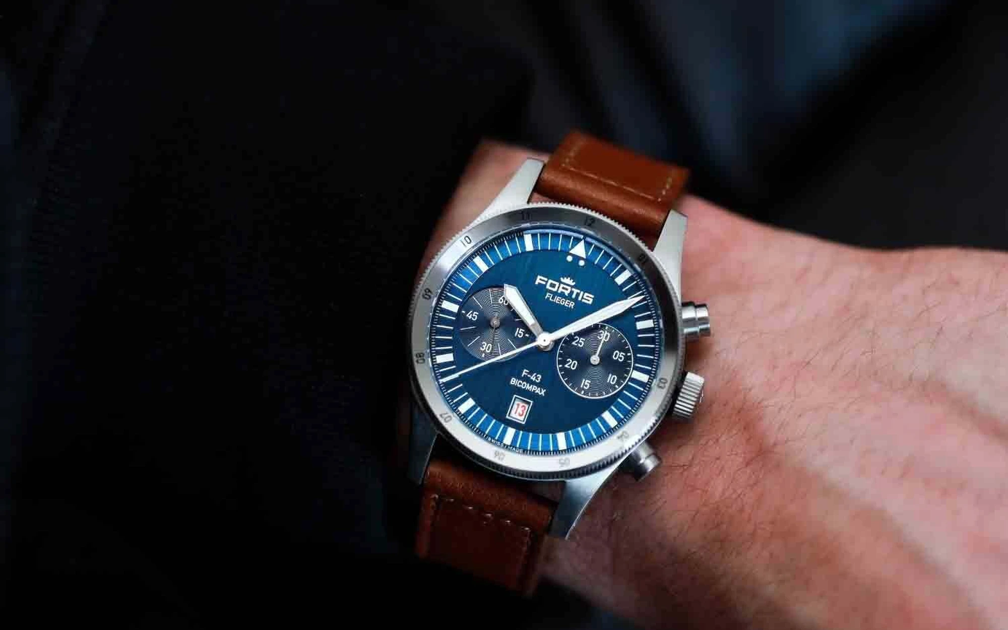 Fortis flieger f 43 bicompax 18